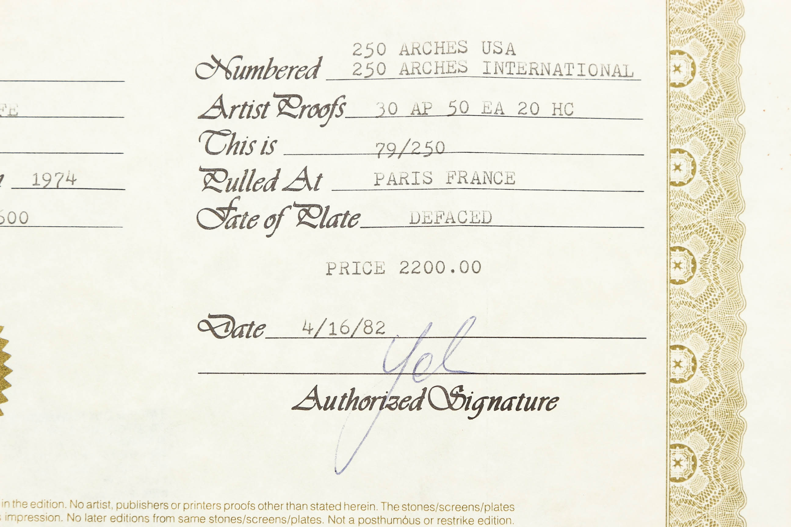 Salvador Dali Four-Lithograph Set "The Puzzle of Life"