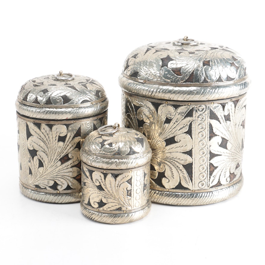 Indian Influenced Canister Set