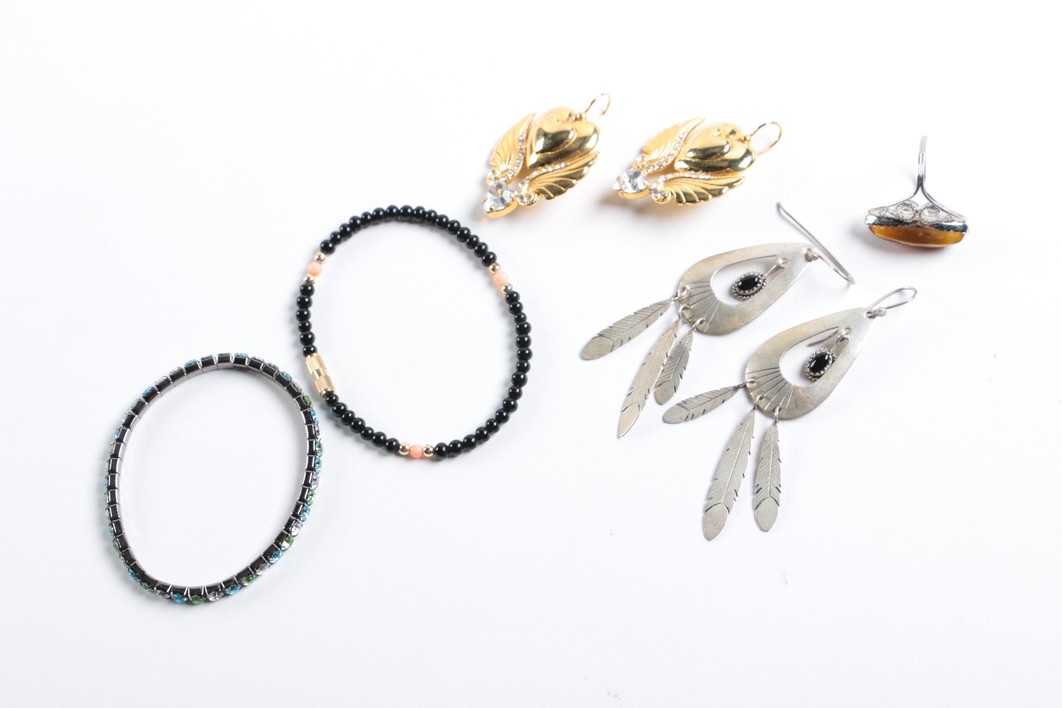 Costume Jewelry Including Turquoise