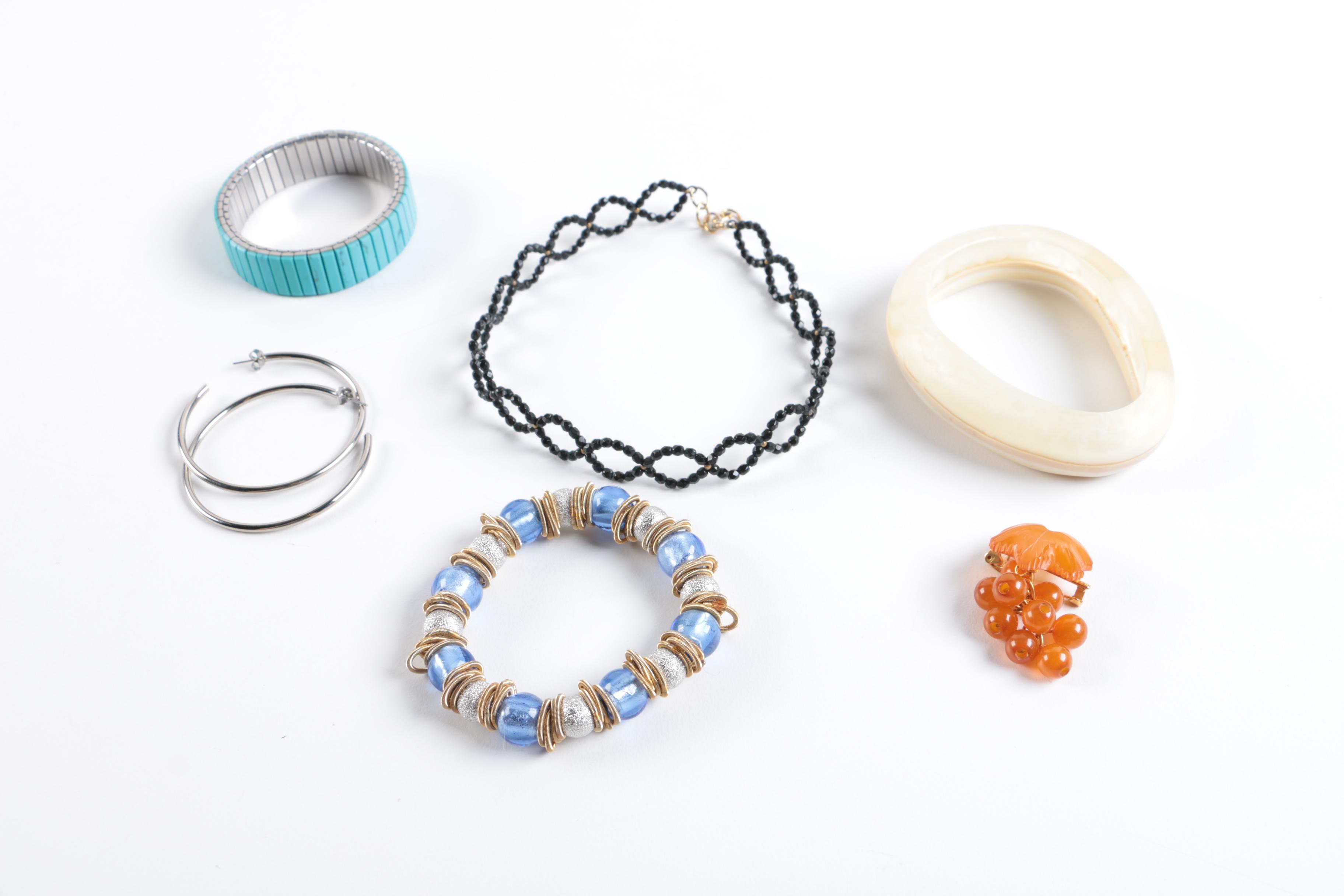 Costume Jewelry Including Turquoise