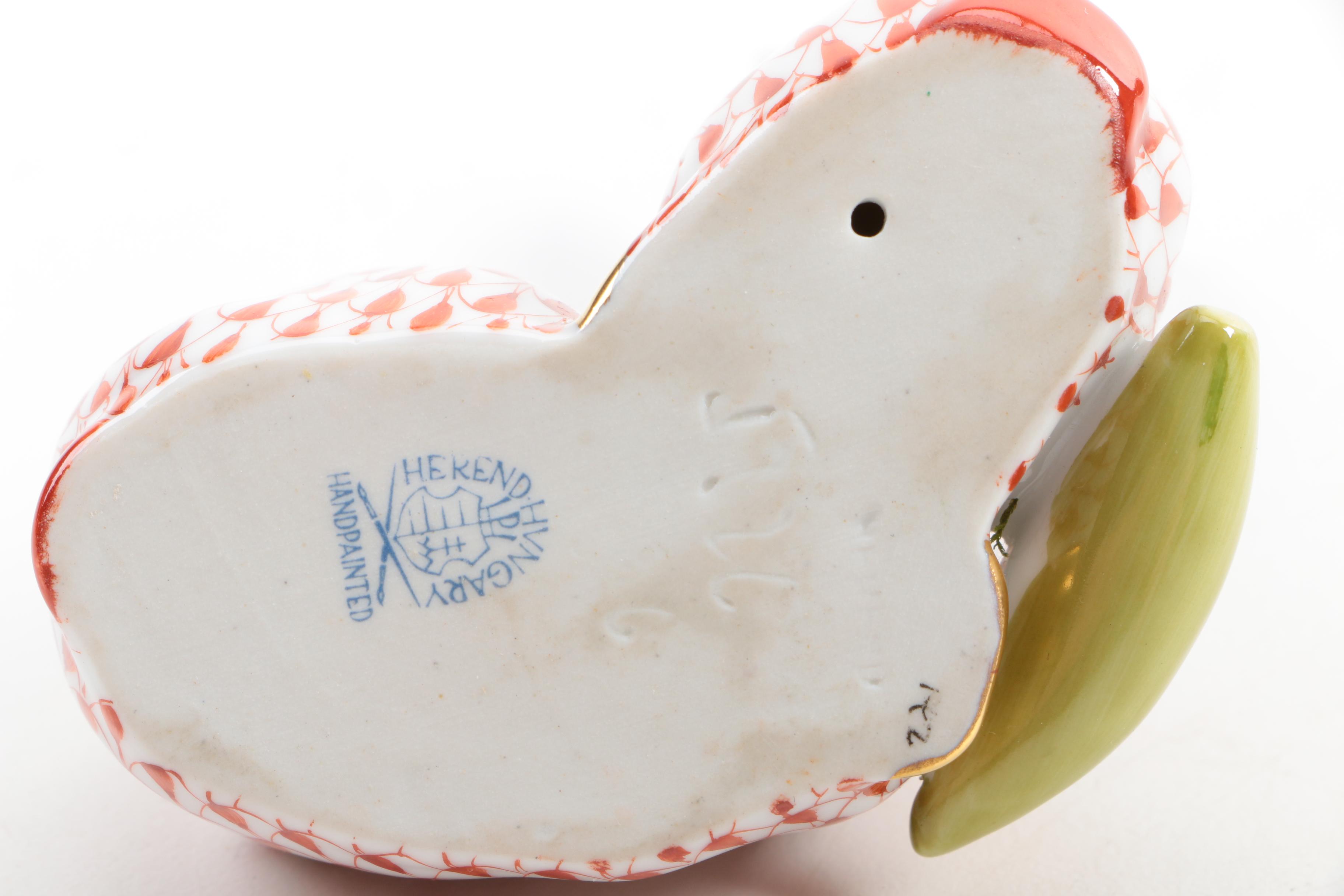 Herend Hungary "Bunnies" Figurine