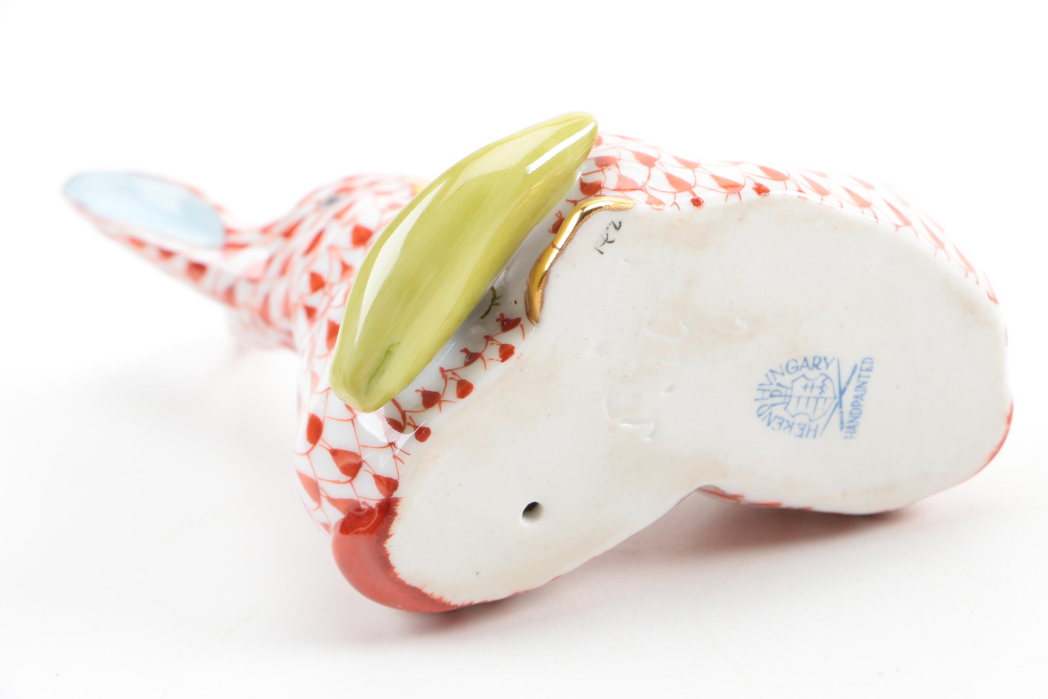 Herend Hungary "Bunnies" Figurine