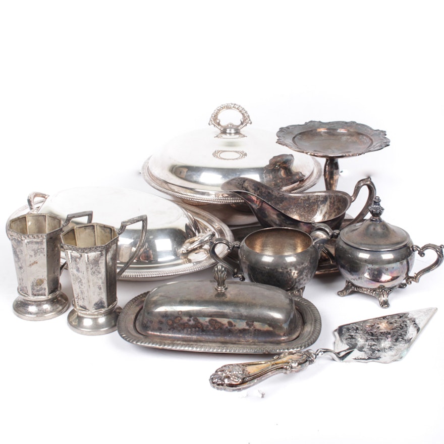 Vintage Silver Plate Tableware