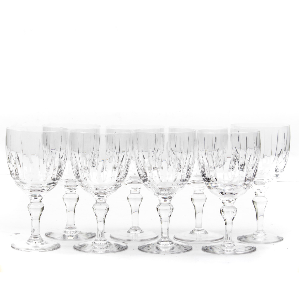 Stuart Crystal  "Hampshire" Water Goblets