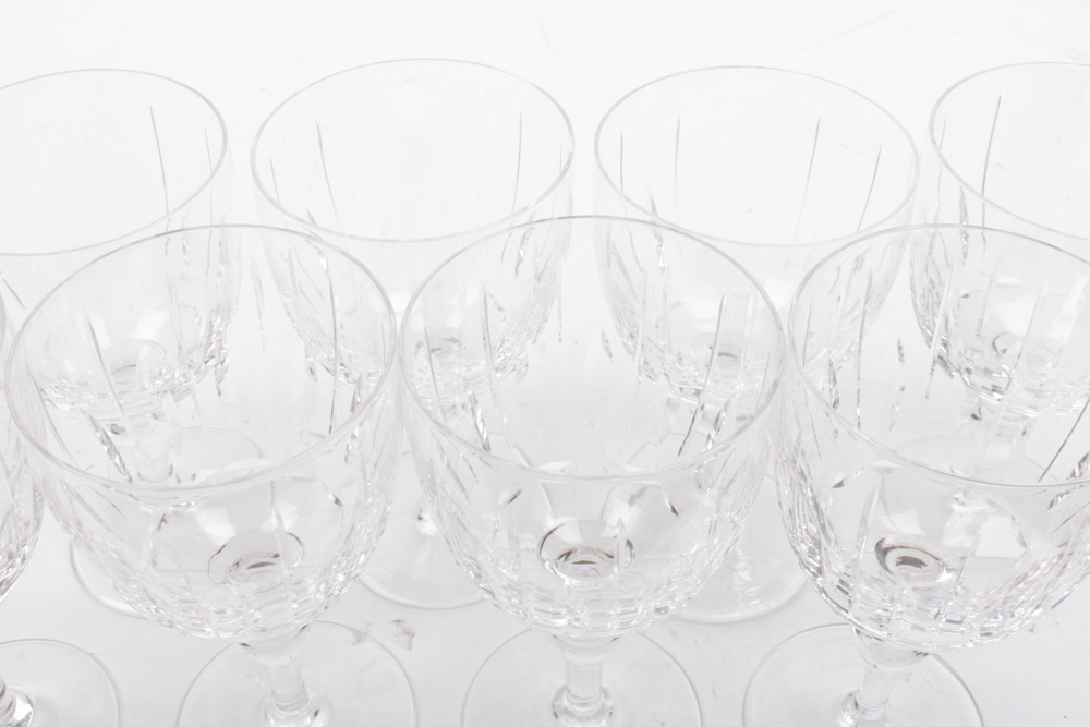 Stuart Crystal  "Hampshire" Water Goblets