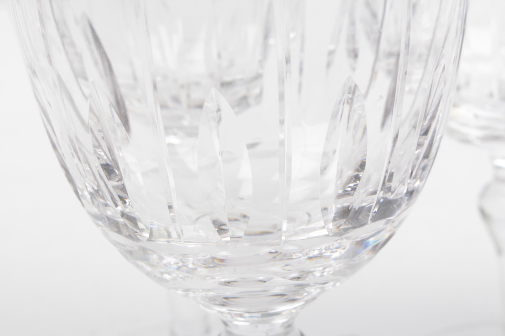 Stuart Crystal  "Hampshire" Water Goblets