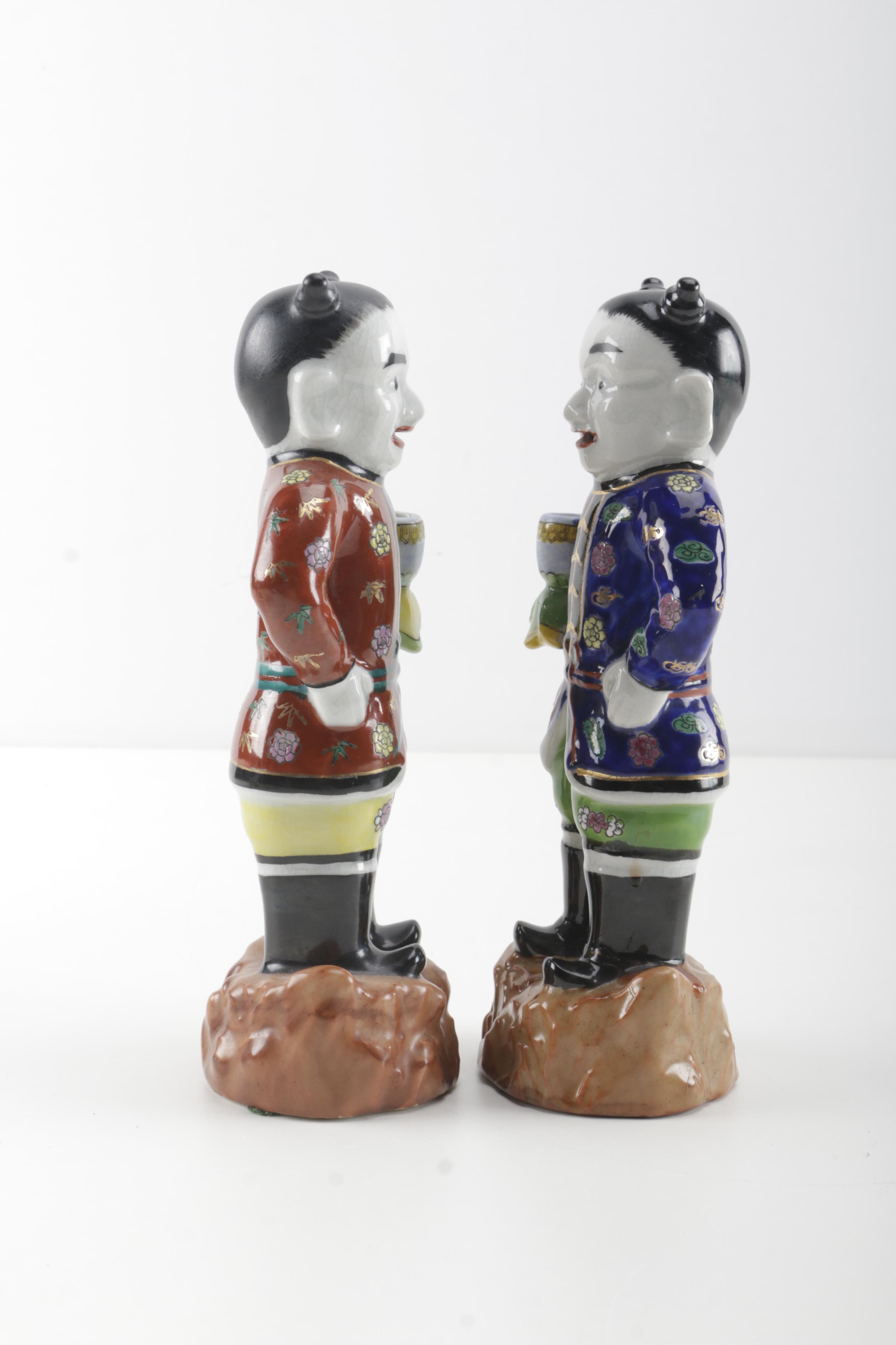 Vintage Hong Horizons Ceramic Figurines