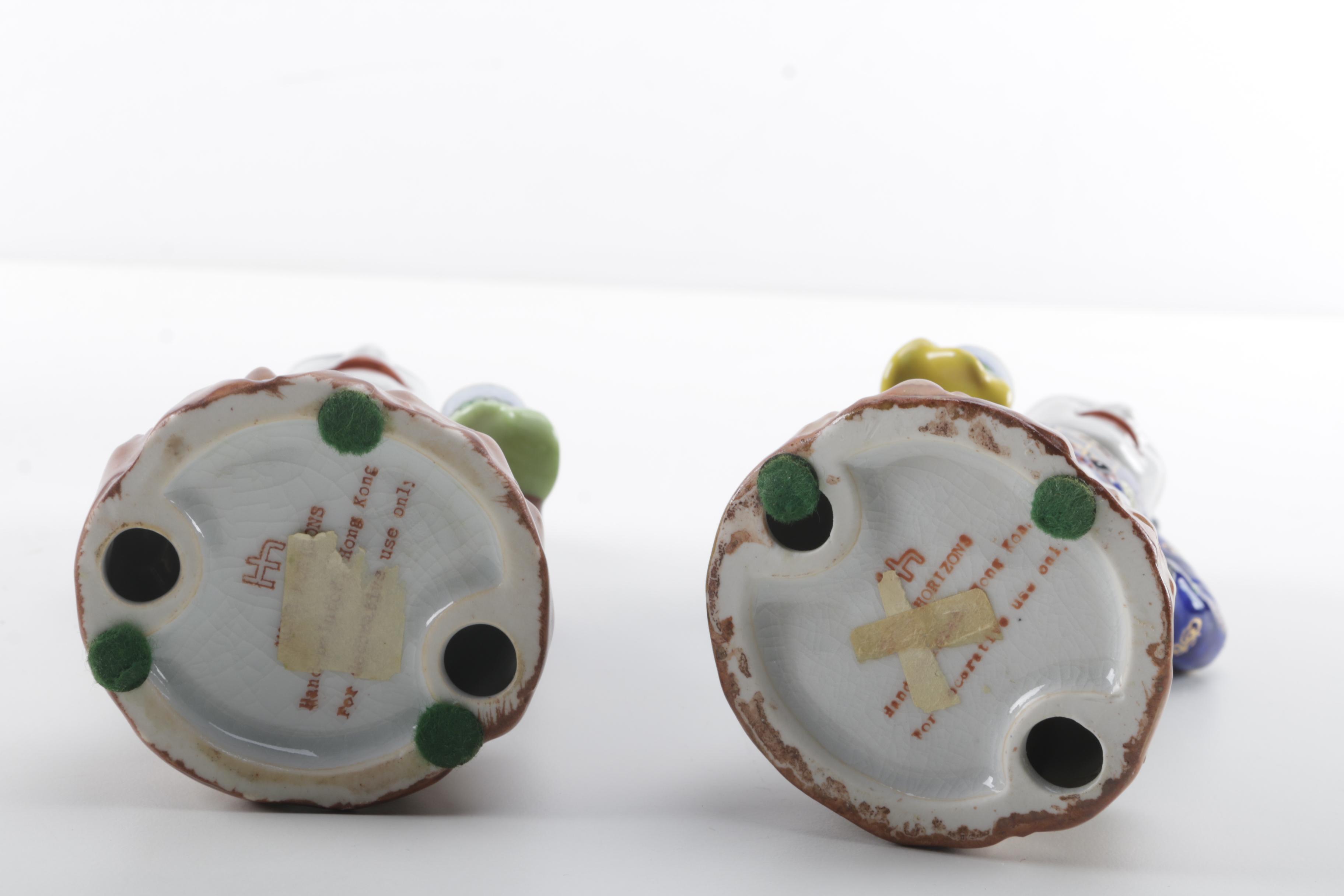 Vintage Hong Horizons Ceramic Figurines