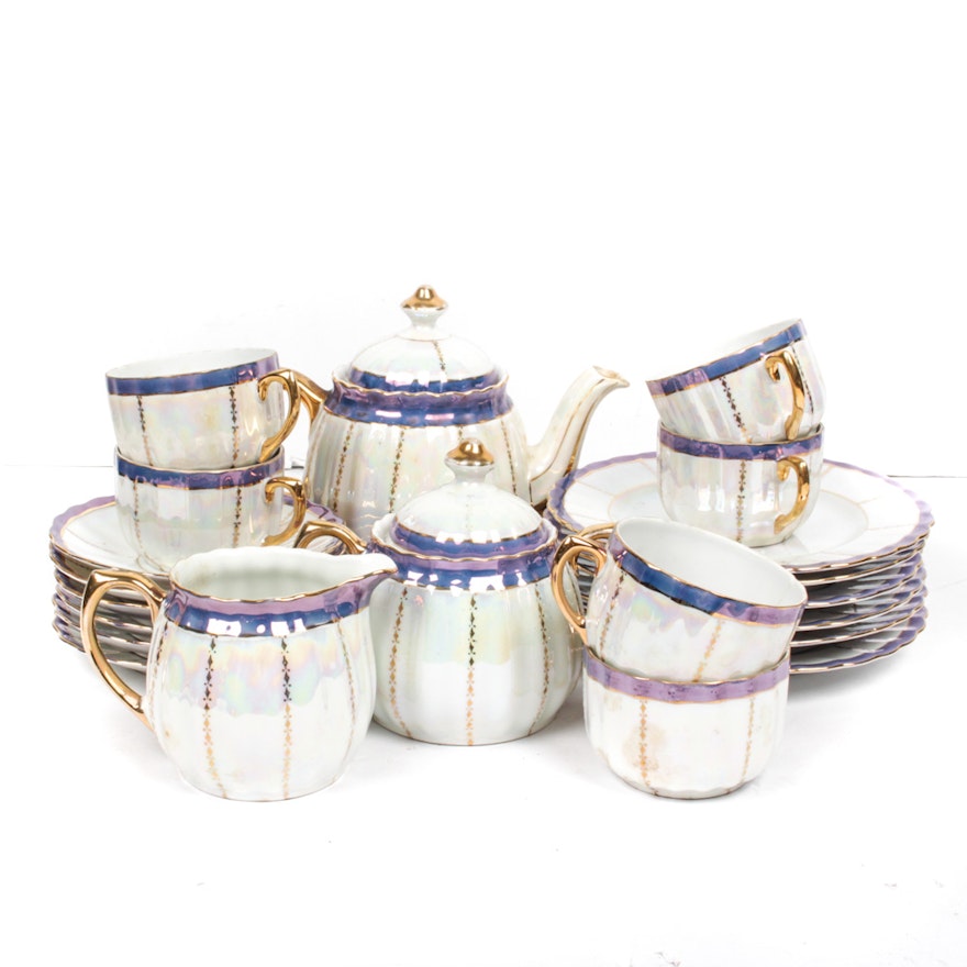 Vintage Bavarian Porcelain Tea and Dessert Service