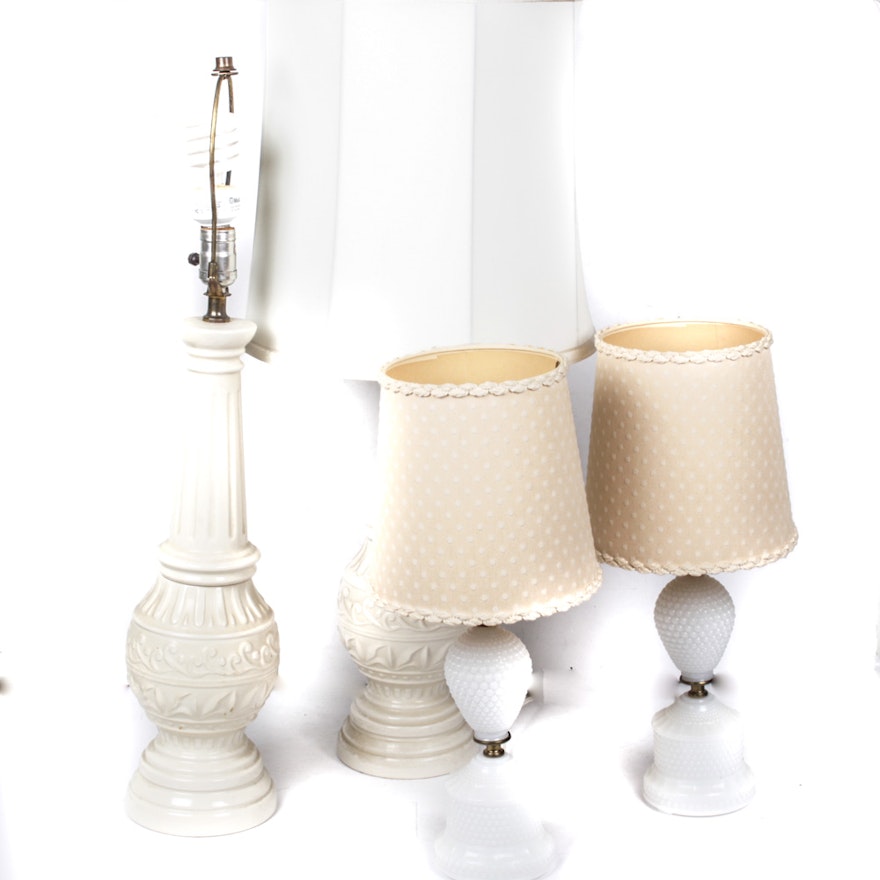 Ceramic and Glass Table Lamps