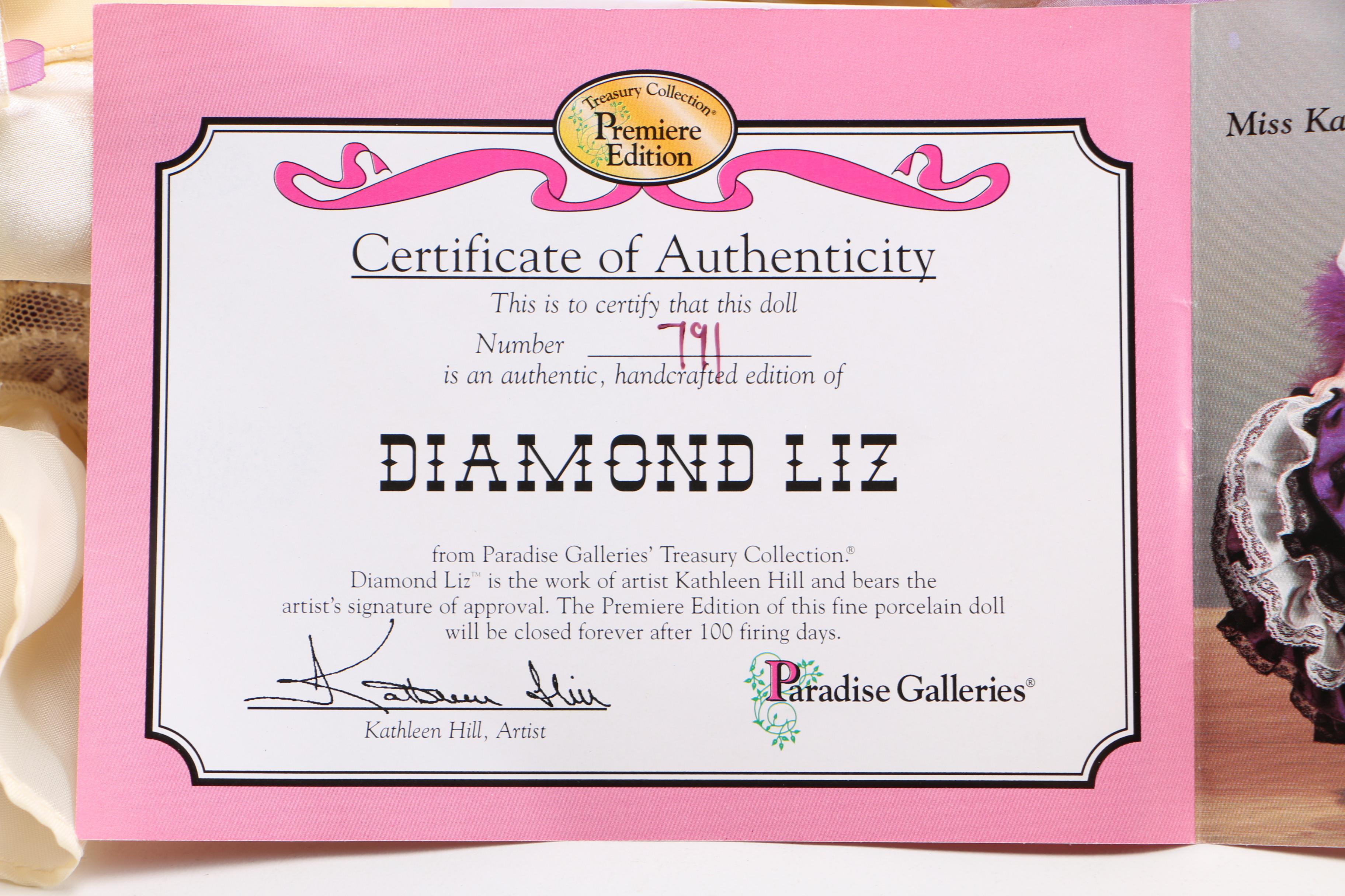 Premiere Edition Diamond Liz Doll
