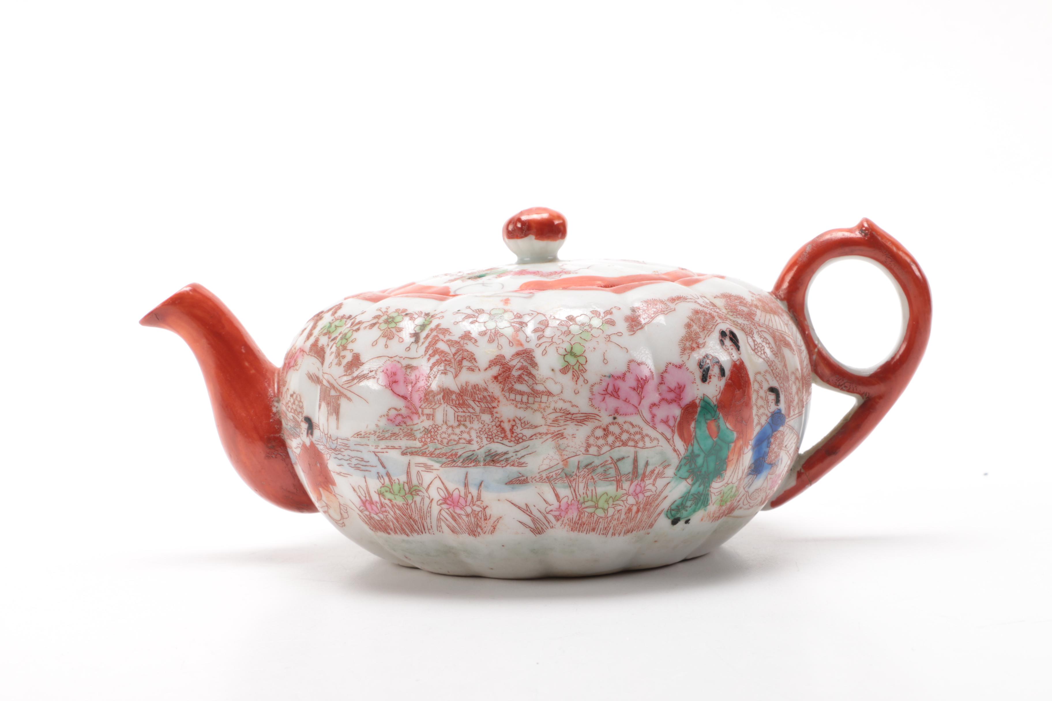 Vintage Japanese Ceramic Dinnerware Set