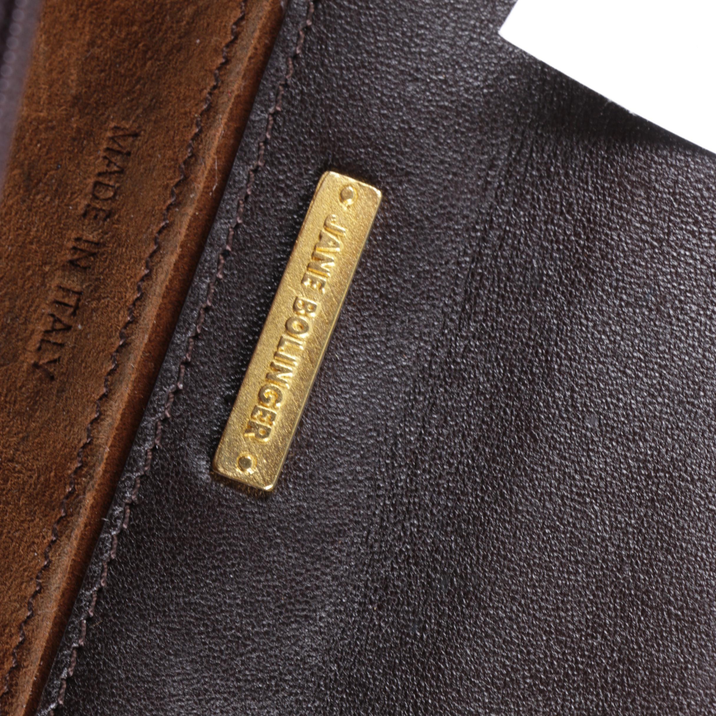 Jane Bolinger Python Convertible Clutch