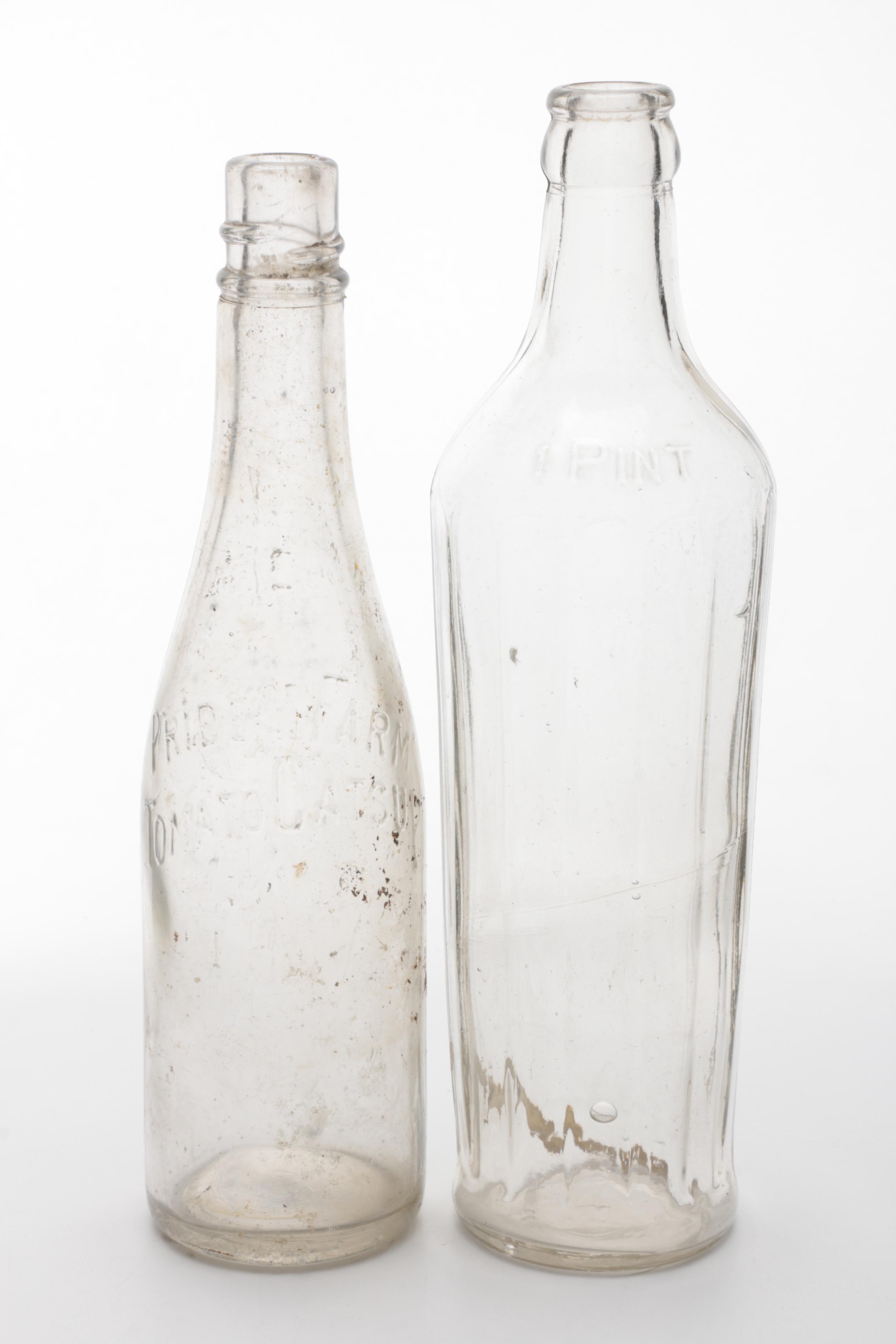 Vintage Glass Bottles