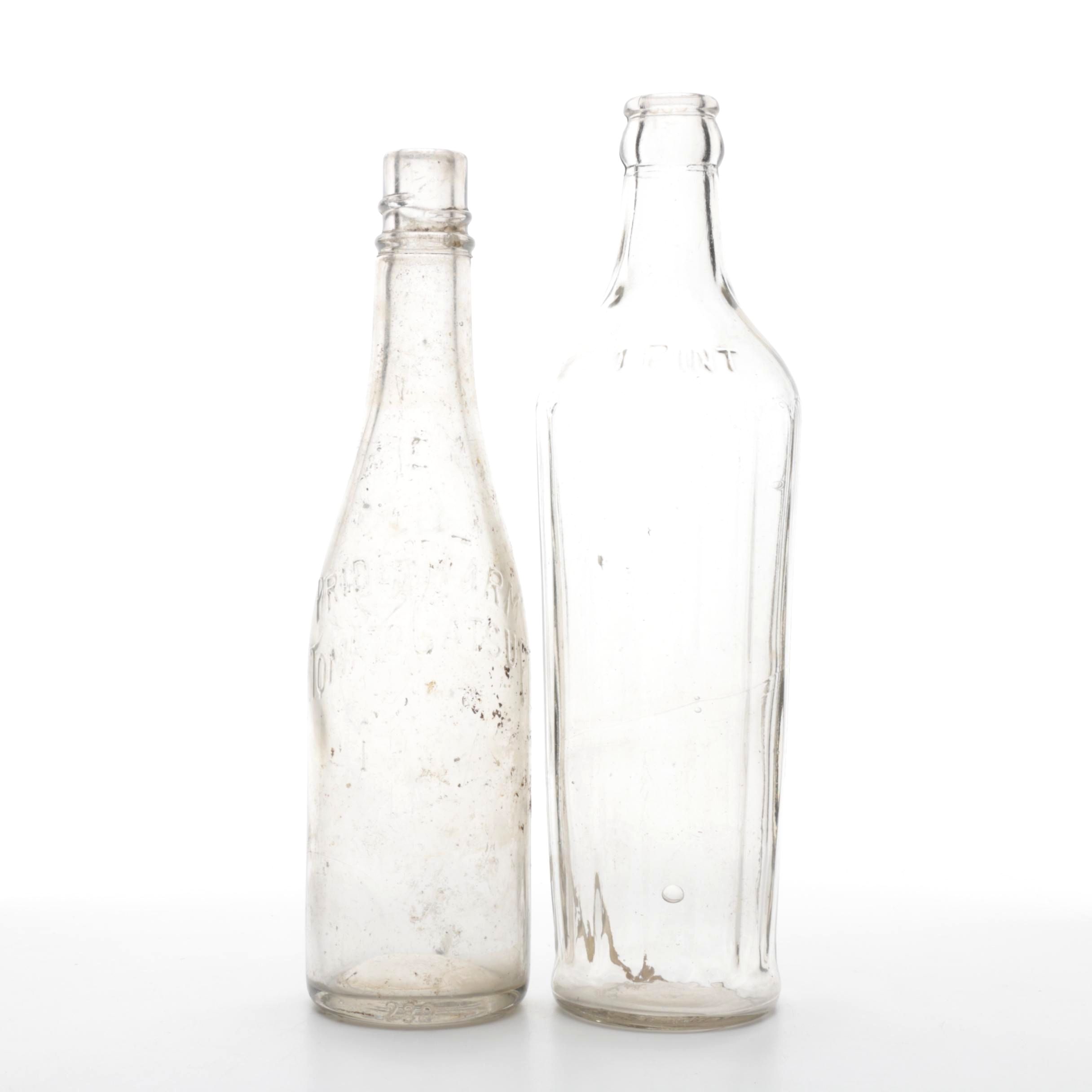 Vintage Glass Bottles
