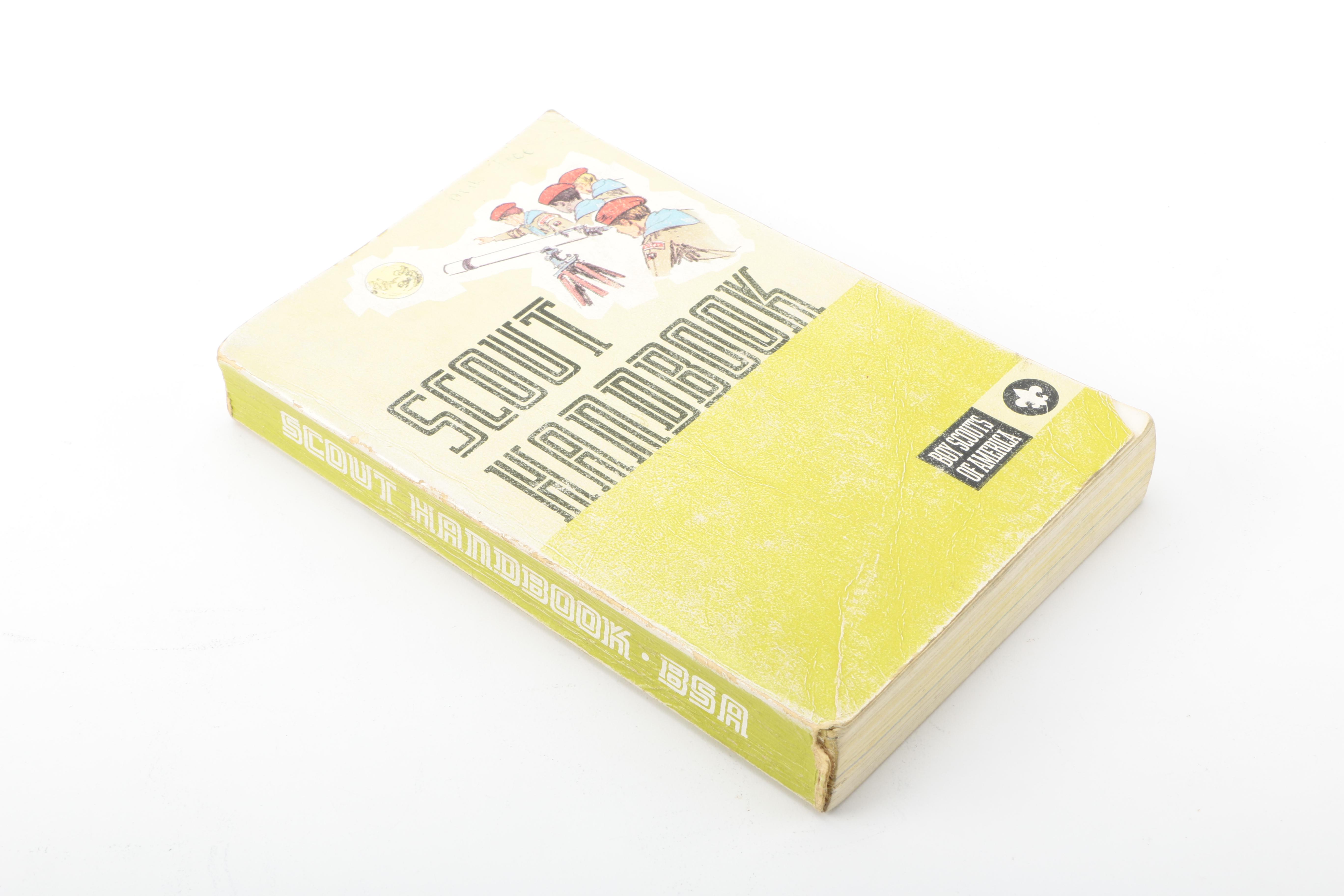 Mid Century Boy Scouts of America Handbooks With "The Adventures of Tom Sawyer"