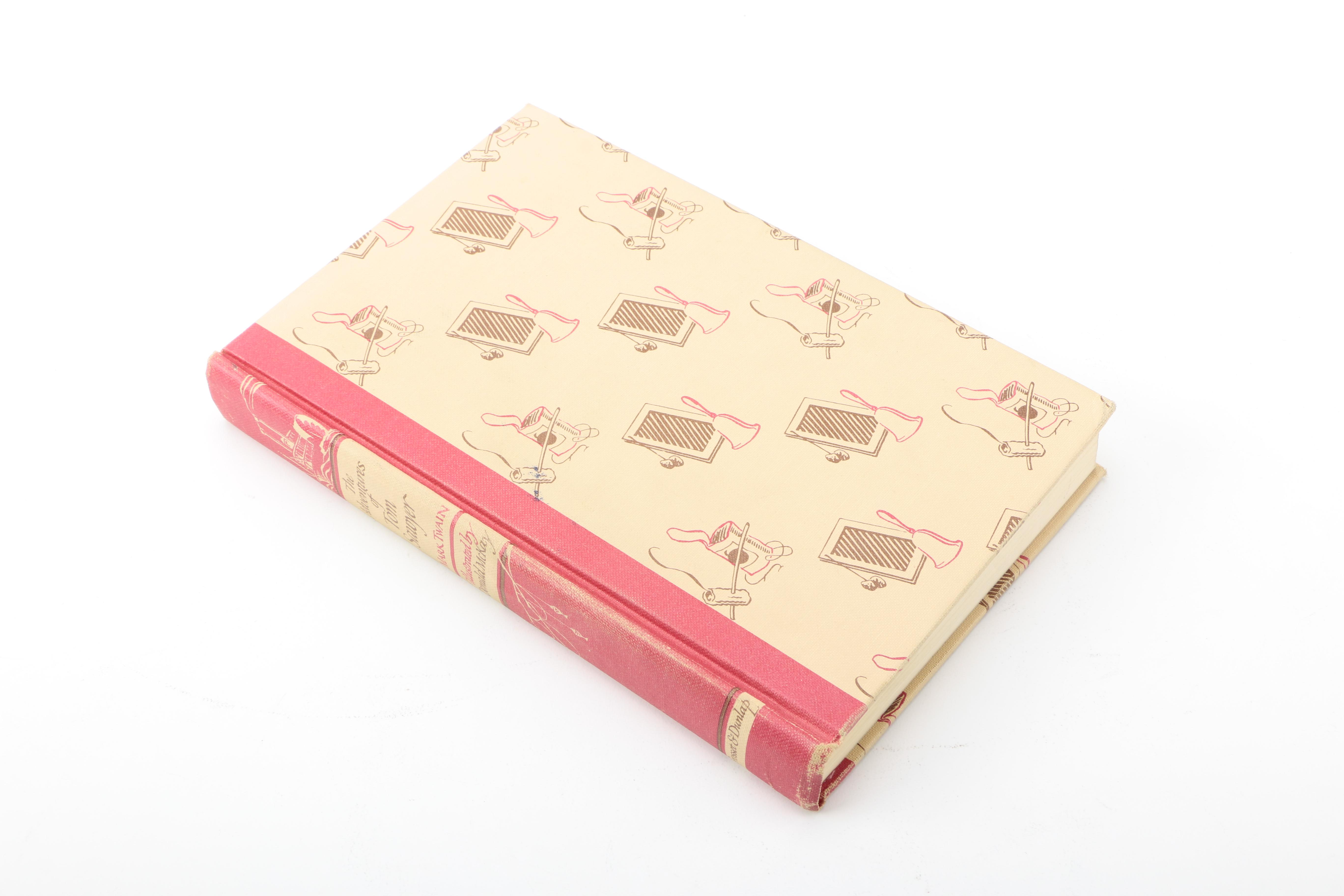 Mid Century Boy Scouts of America Handbooks With "The Adventures of Tom Sawyer"