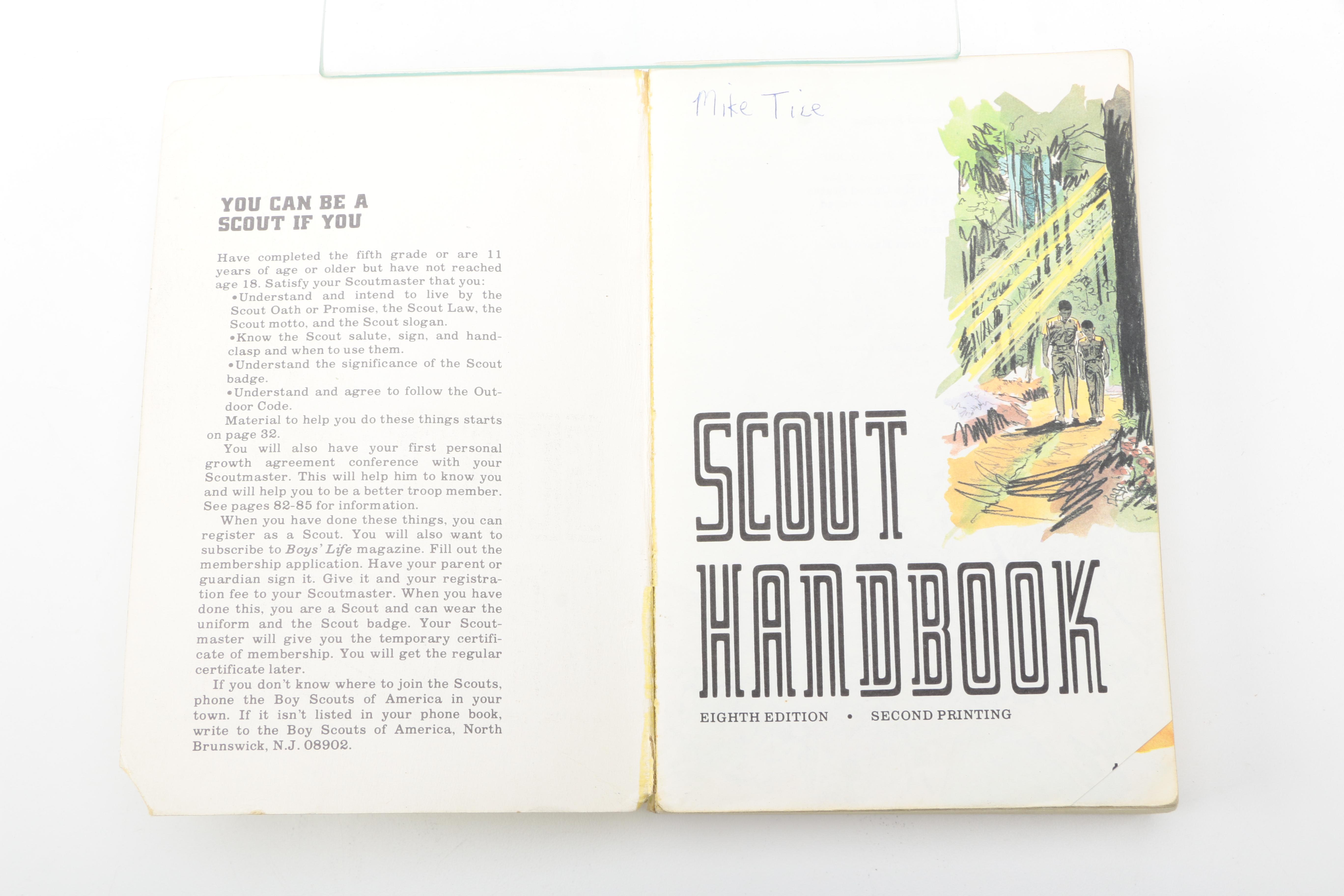 Mid Century Boy Scouts of America Handbooks With "The Adventures of Tom Sawyer"