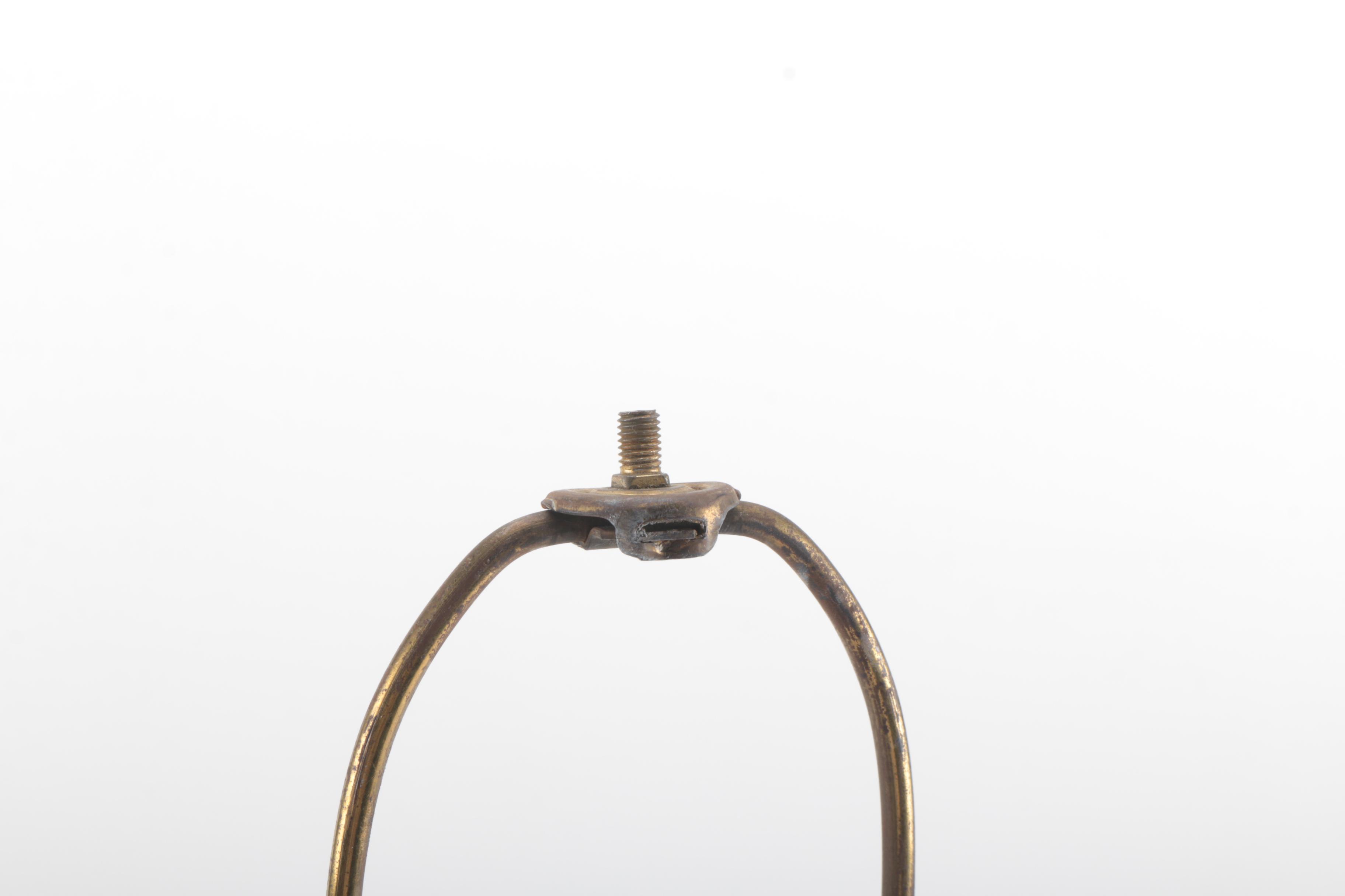 Vase Form Ceramic Pheasant Lamp