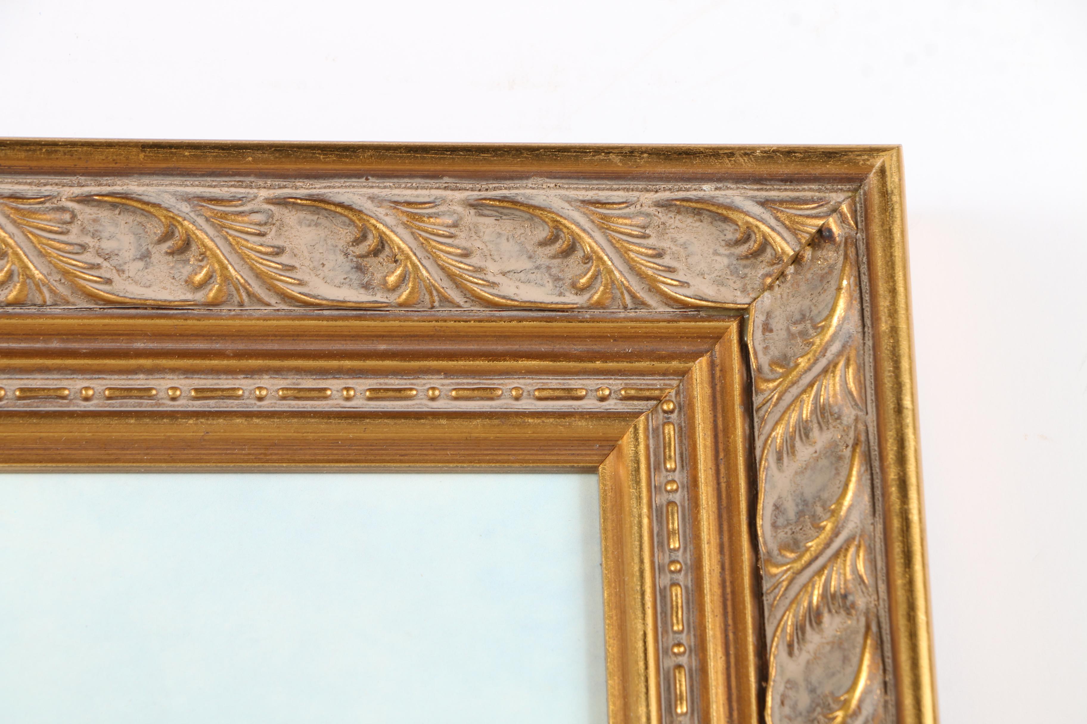 Offset Lithograph After Daniel Ridgway Knight "Hailing the Ferryman"