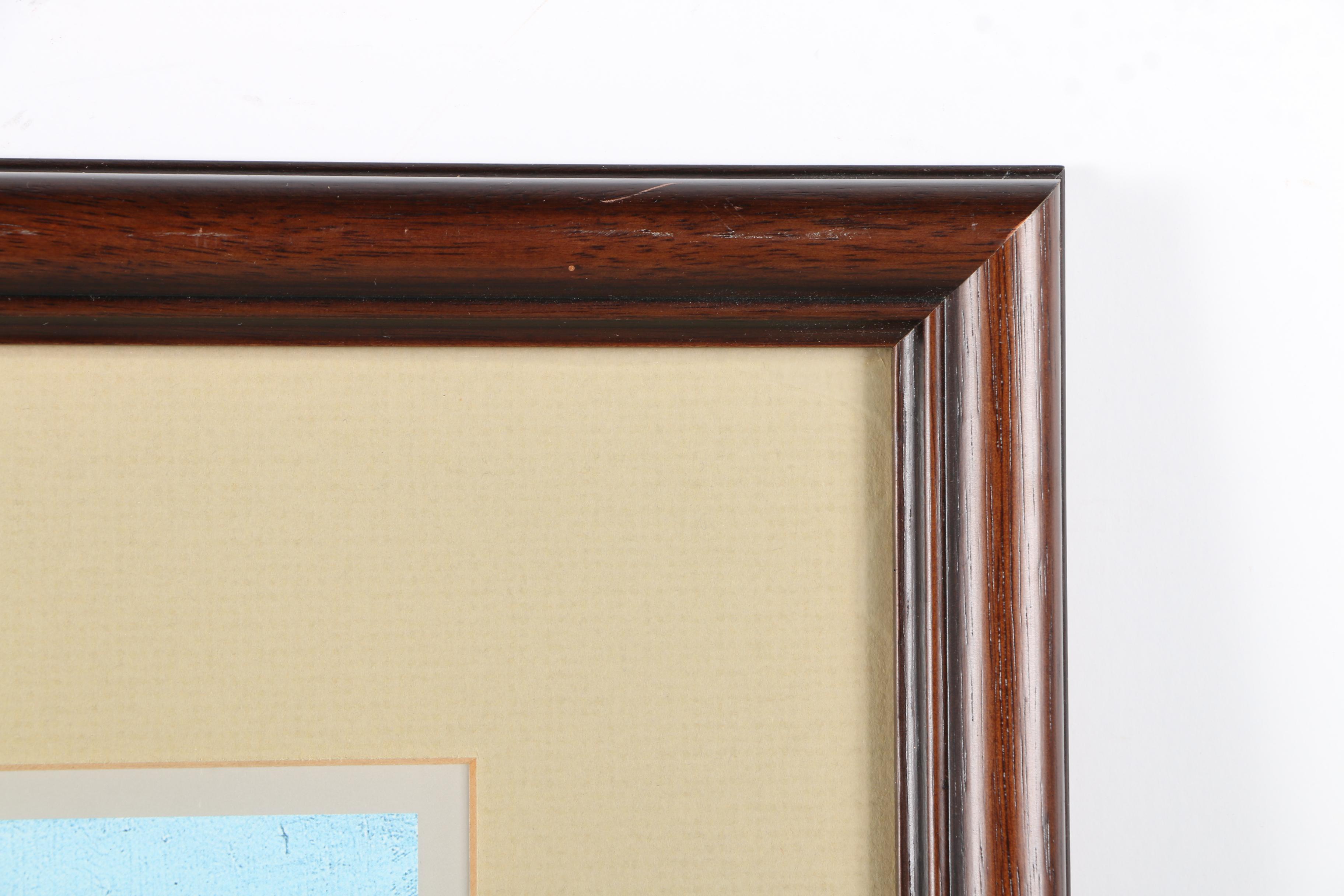 Offset Lithograph After Winslow Homer "The Fog Warning"