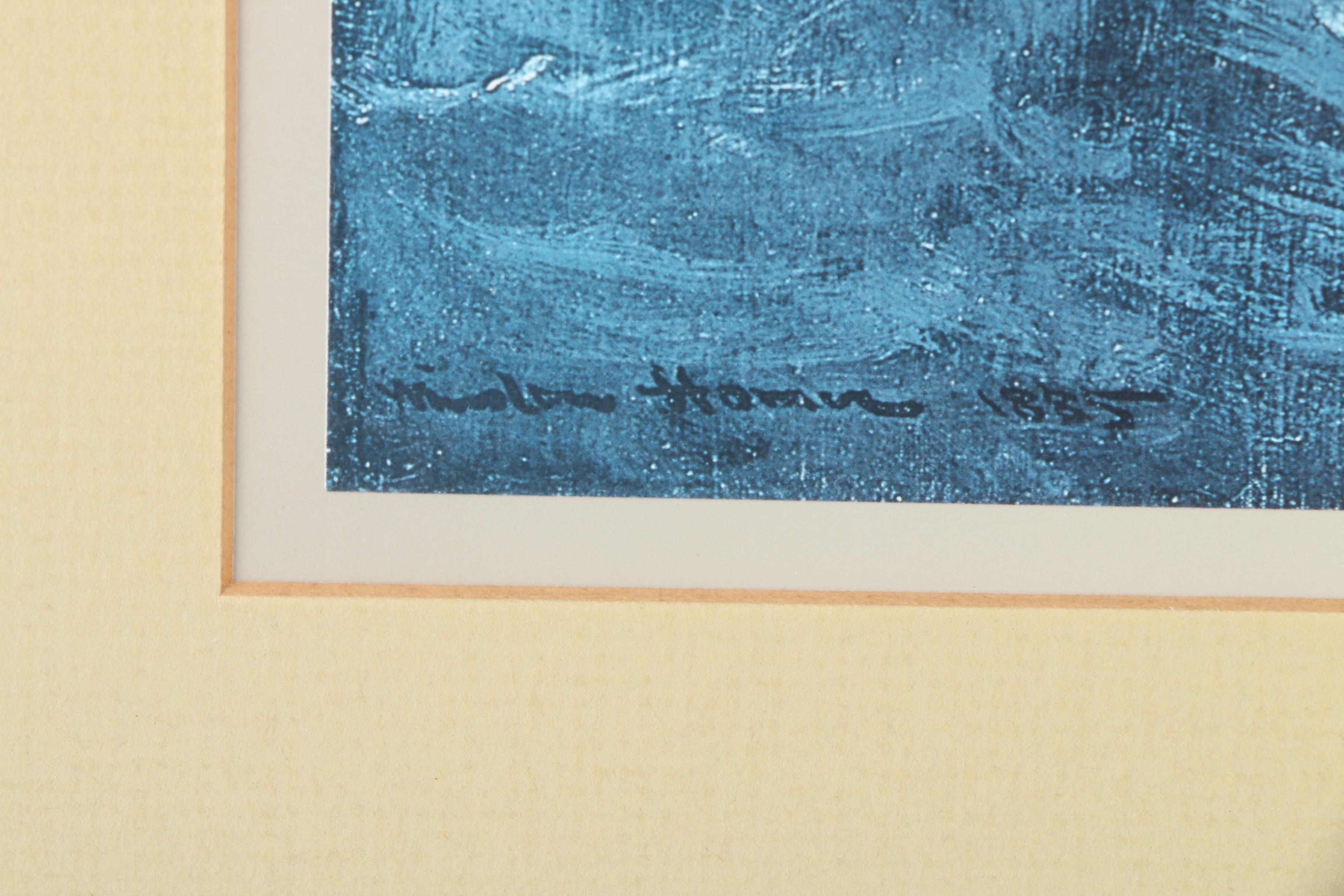 Offset Lithograph After Winslow Homer "The Fog Warning"