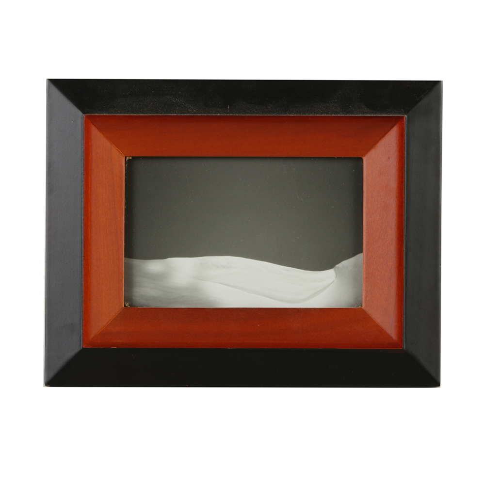 Black and White Digital Photograph on Paper of Abstract Scene