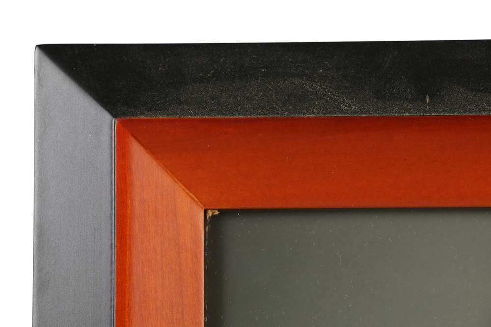 Black and White Digital Photograph on Paper of Abstract Scene