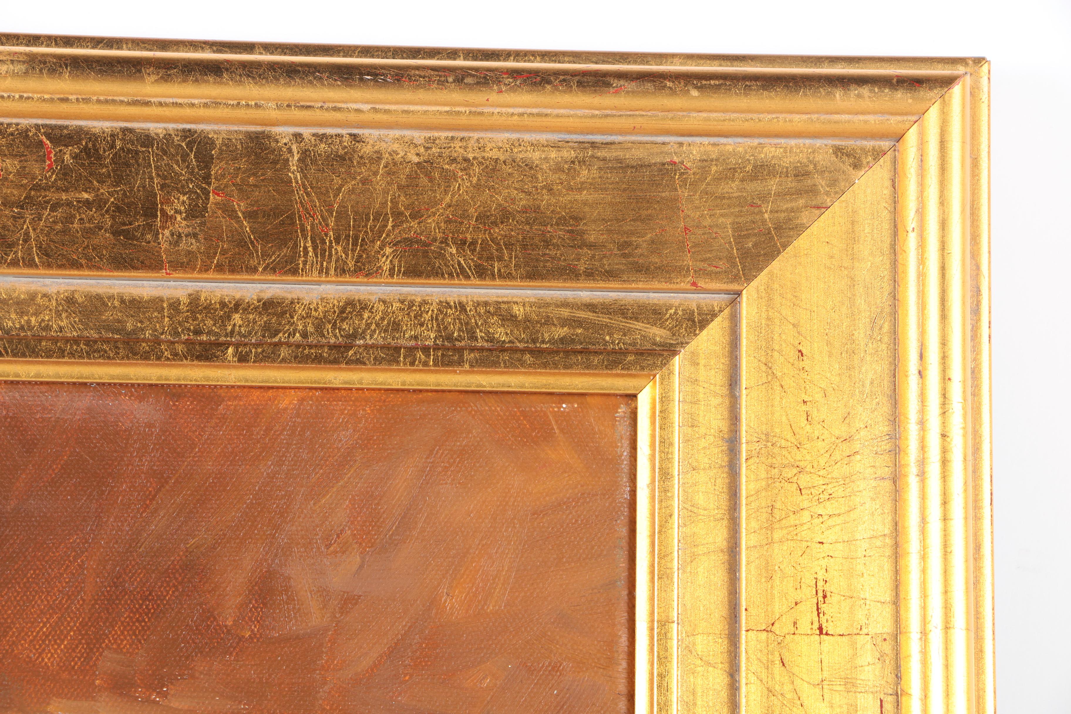 Christine Youngbluth Still Life Oil on Canvas "Fruit and Flowers"