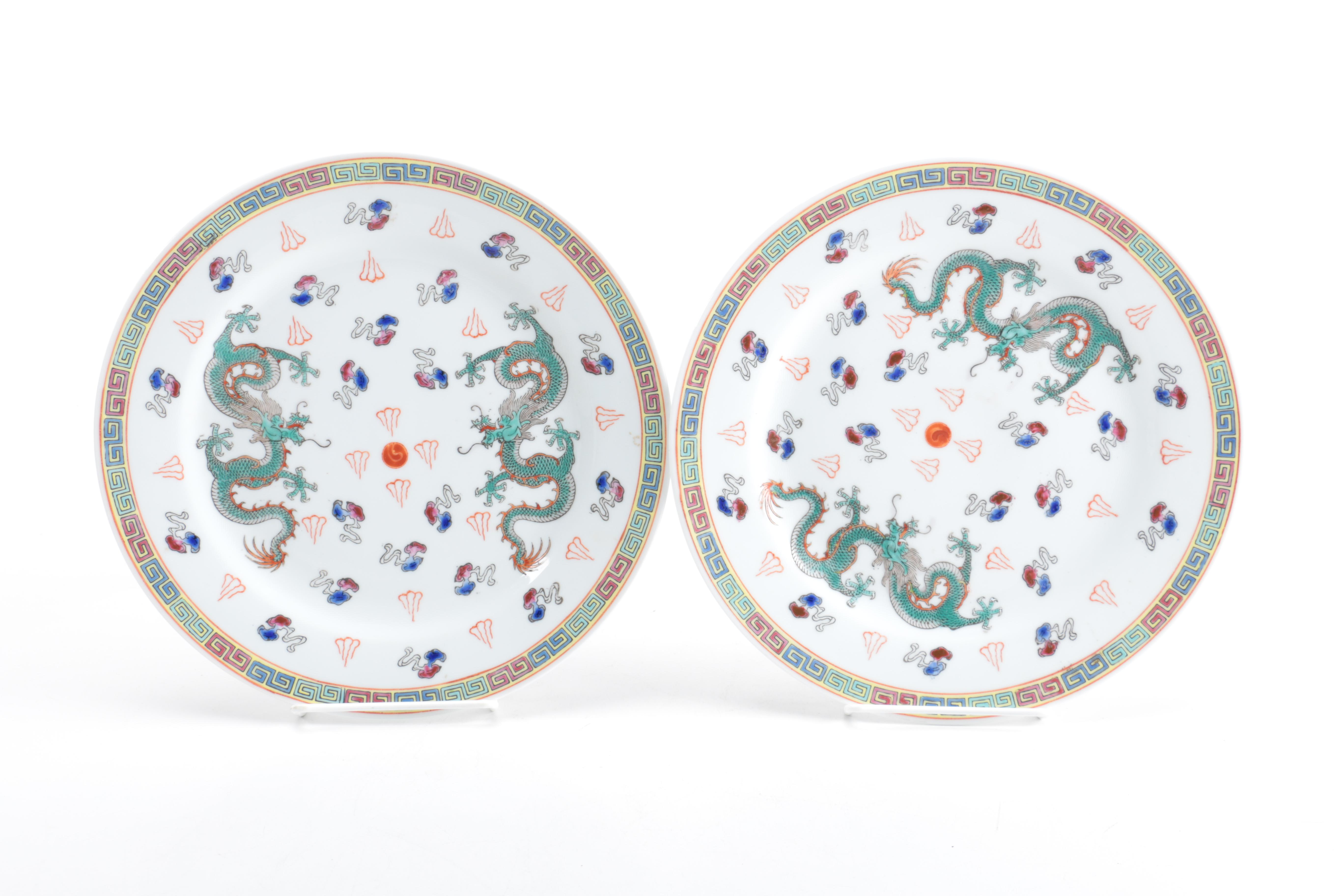 Assorted Chinese Ceramic Plates