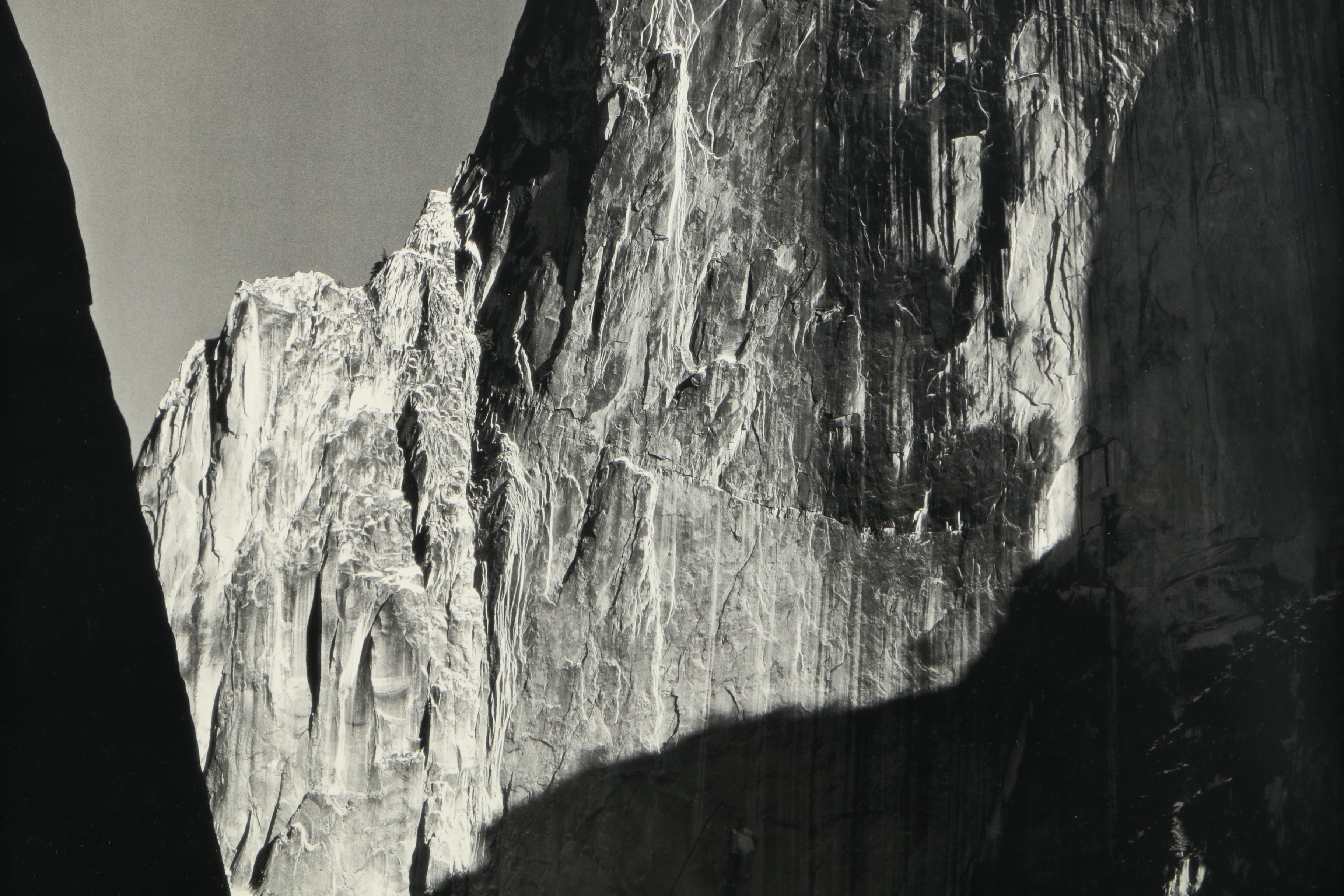 Offset Lithograph After Ansel Adams "Moon Over Half Dome"