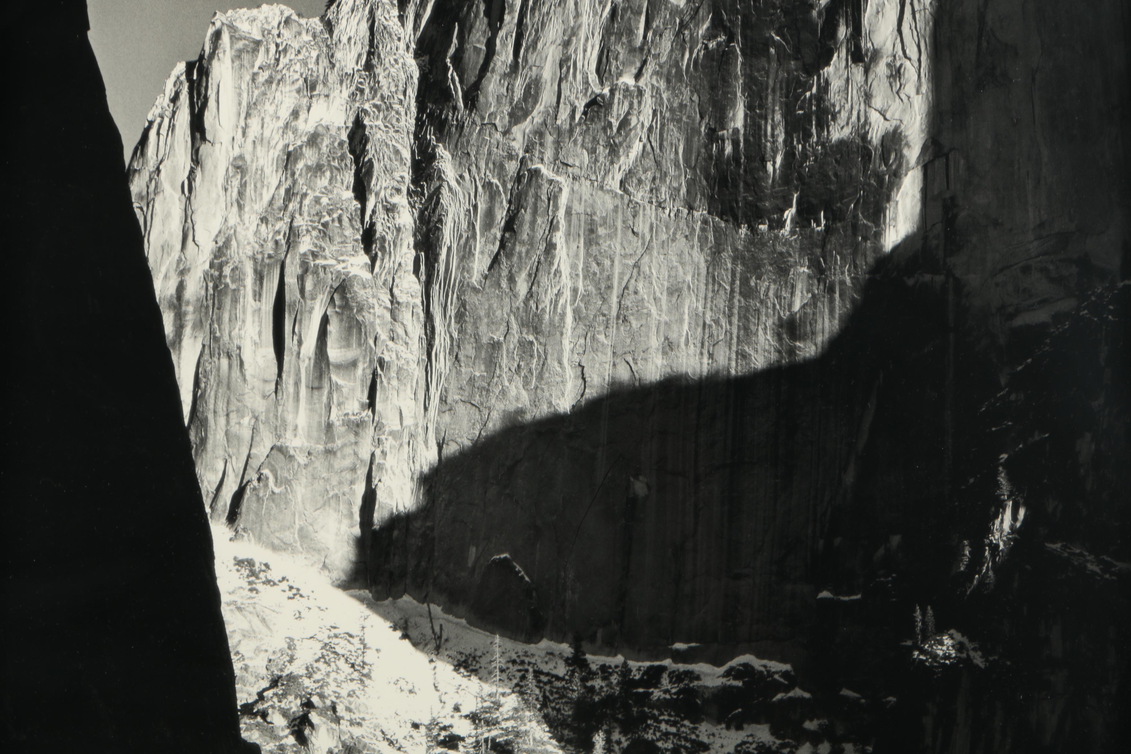 Offset Lithograph After Ansel Adams "Moon Over Half Dome"