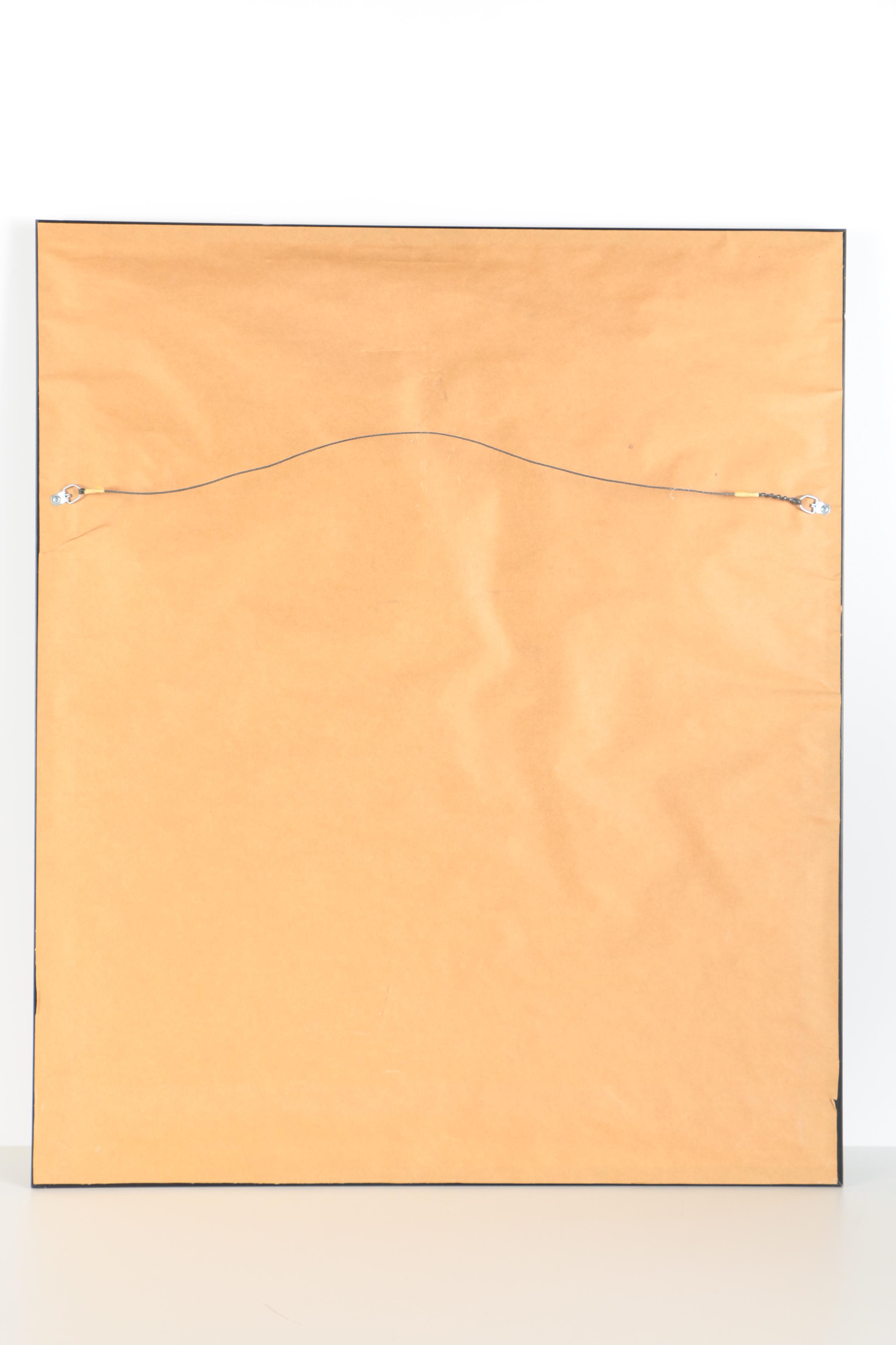 Offset Lithograph After Ansel Adams "Moon Over Half Dome"