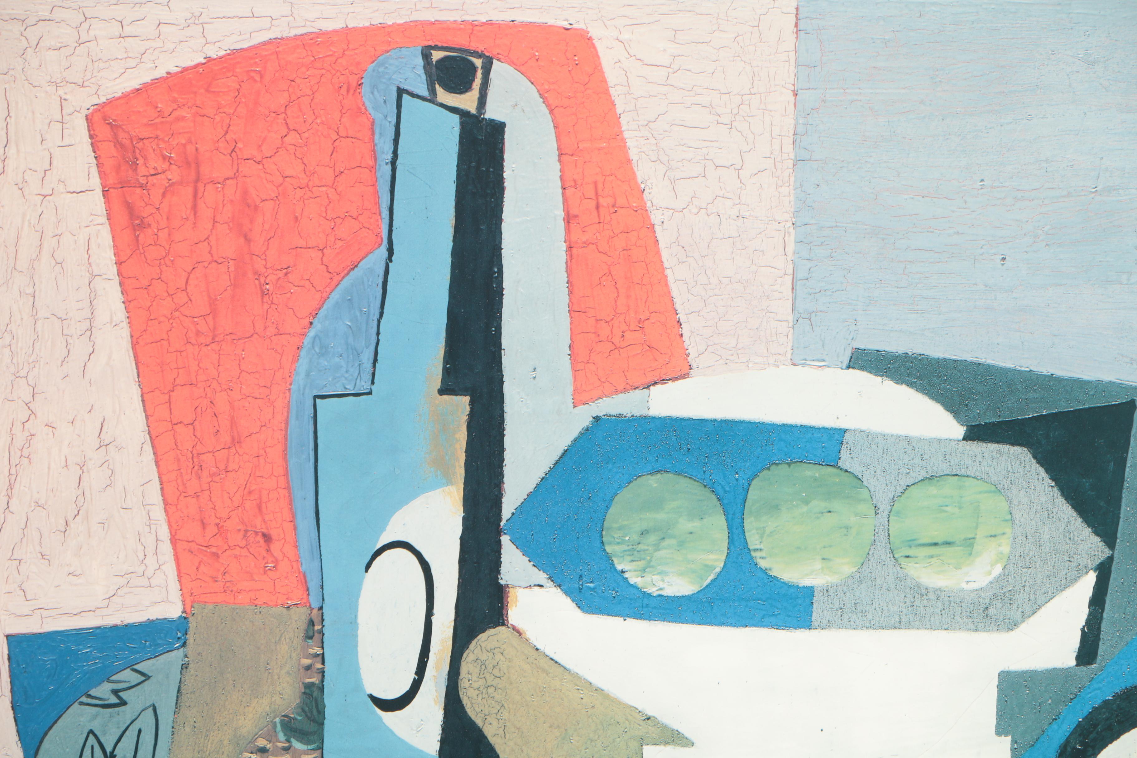 Offset Lithograph After Picasso's "Still Life with Biscuits"