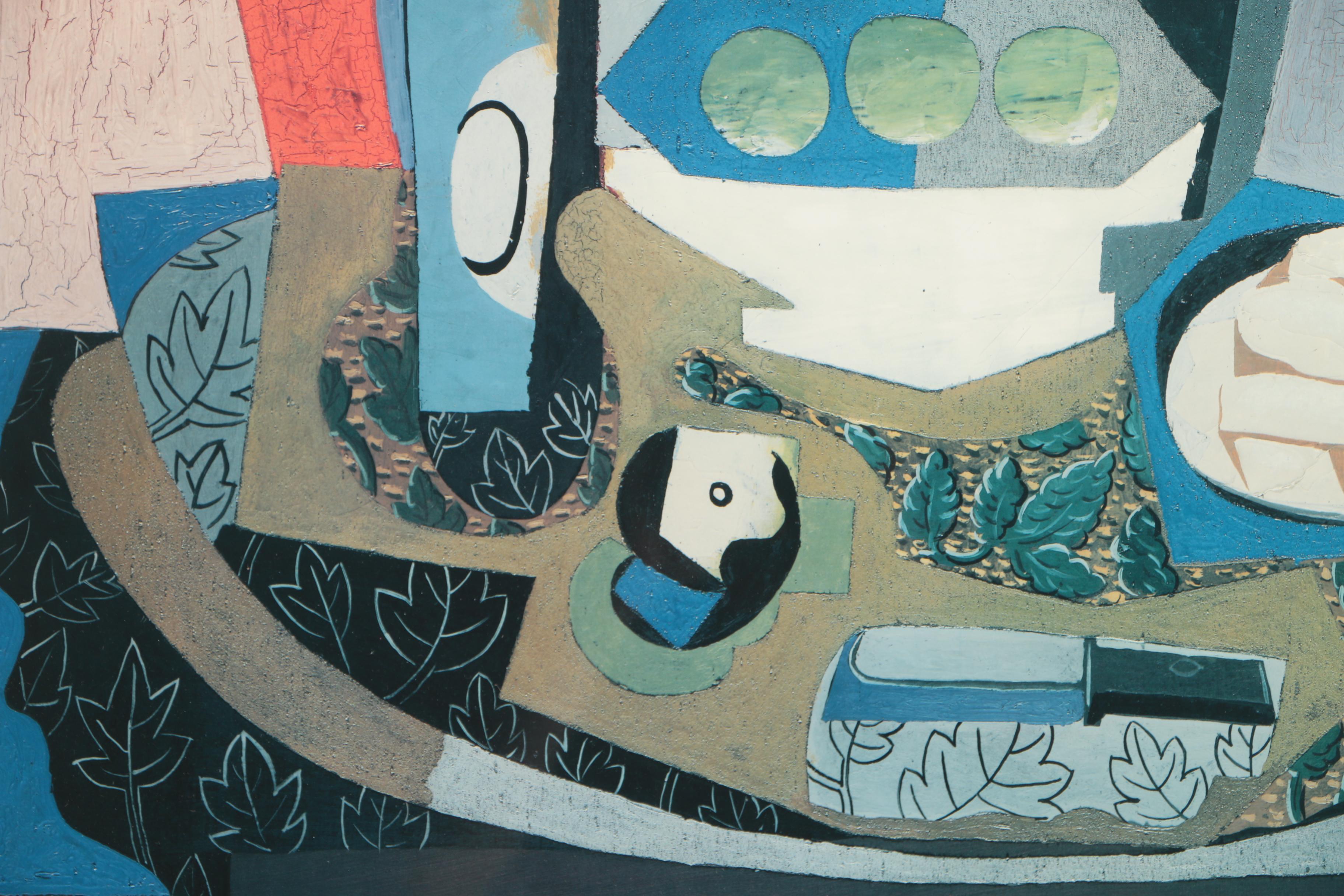 Offset Lithograph After Picasso's "Still Life with Biscuits"