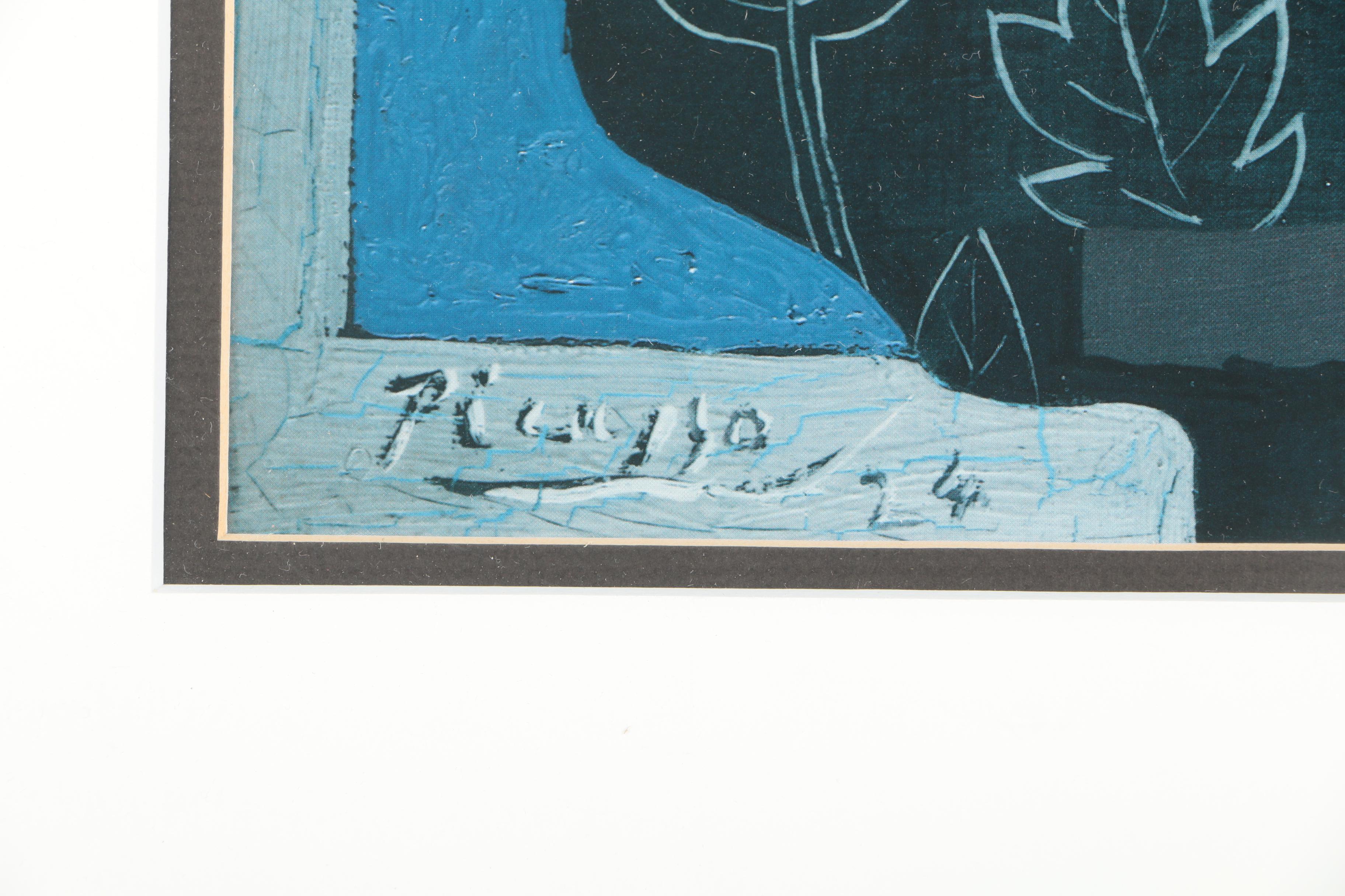 Offset Lithograph After Picasso's "Still Life with Biscuits"