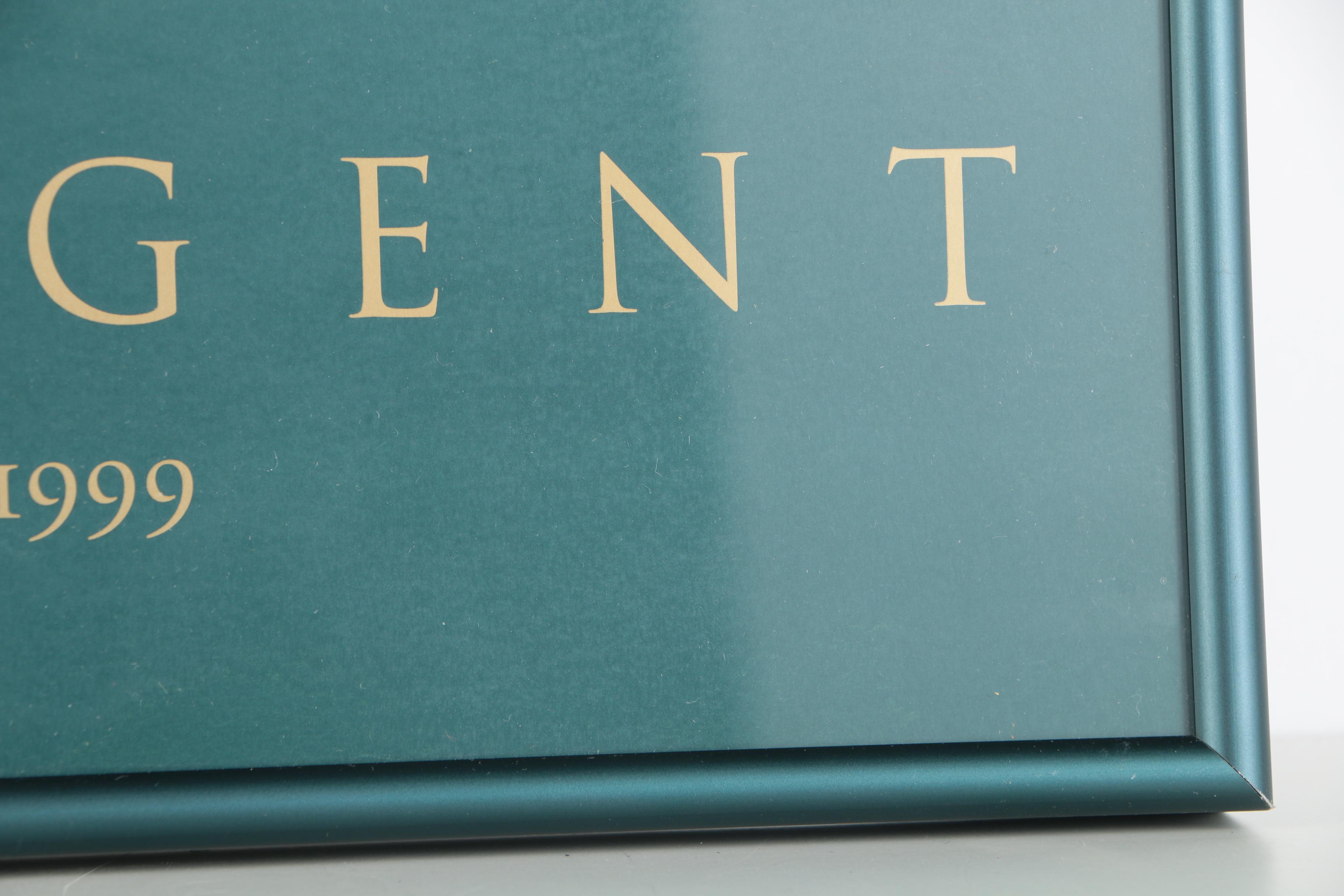 John Singer Sargent Exhibition Poster for National Gallery of Art