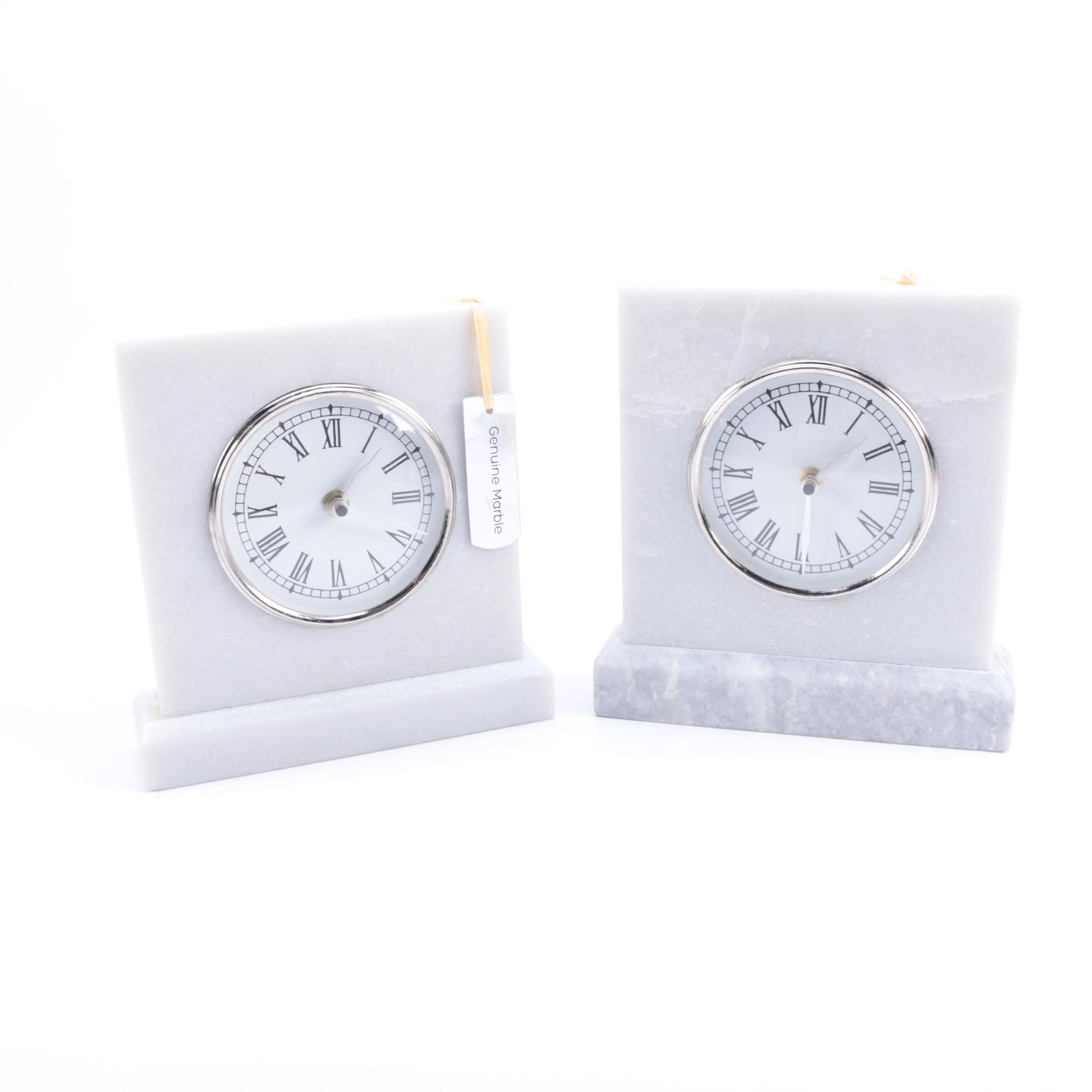 Marble Shelf Clocks