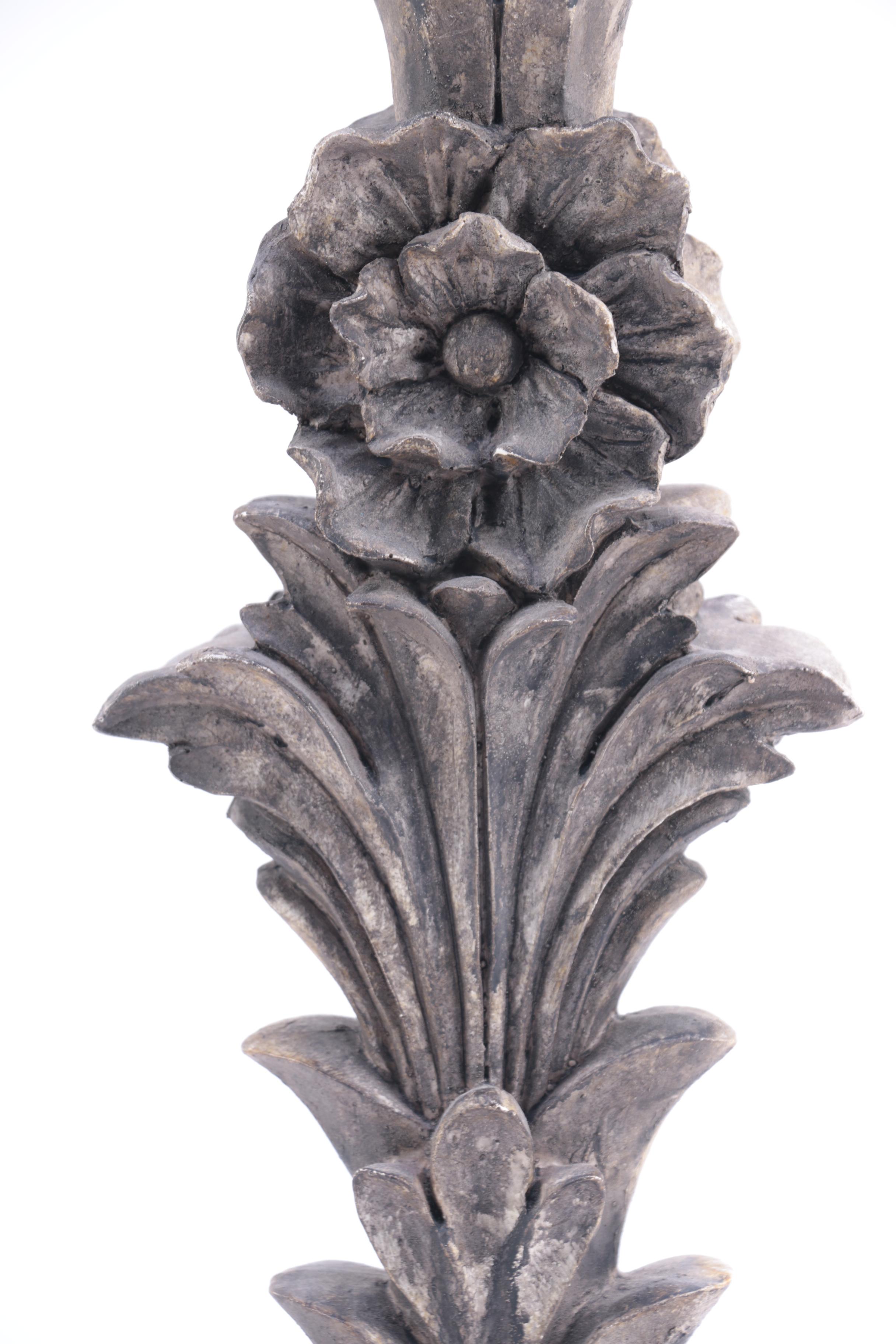 Resin-Cast Table Lamp