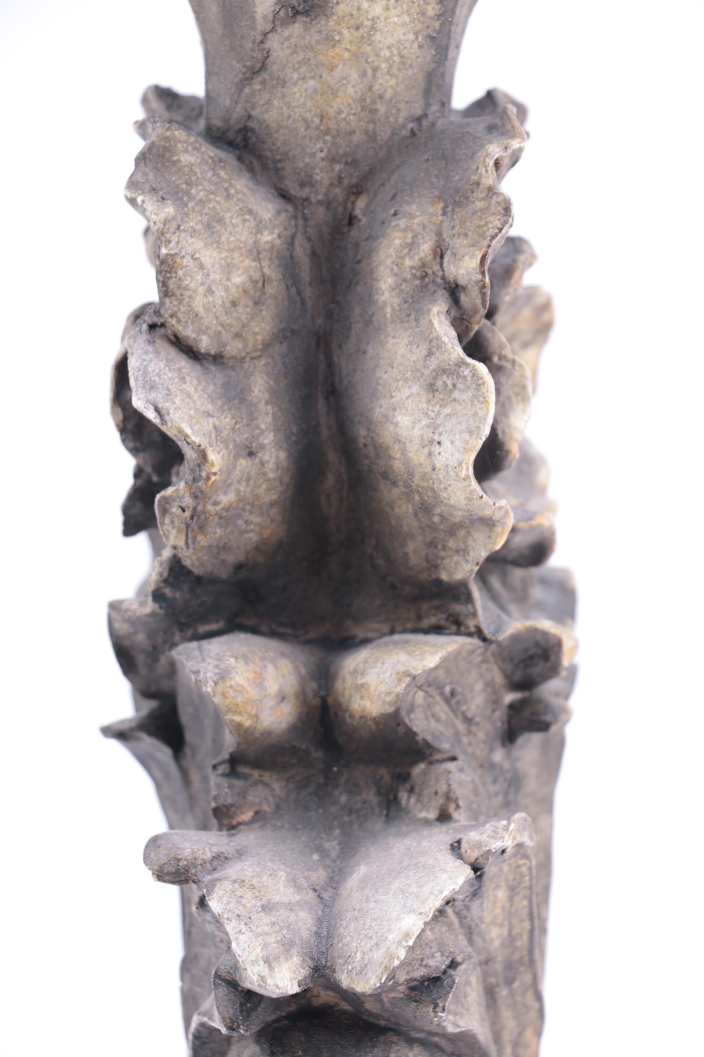 Resin-Cast Table Lamp