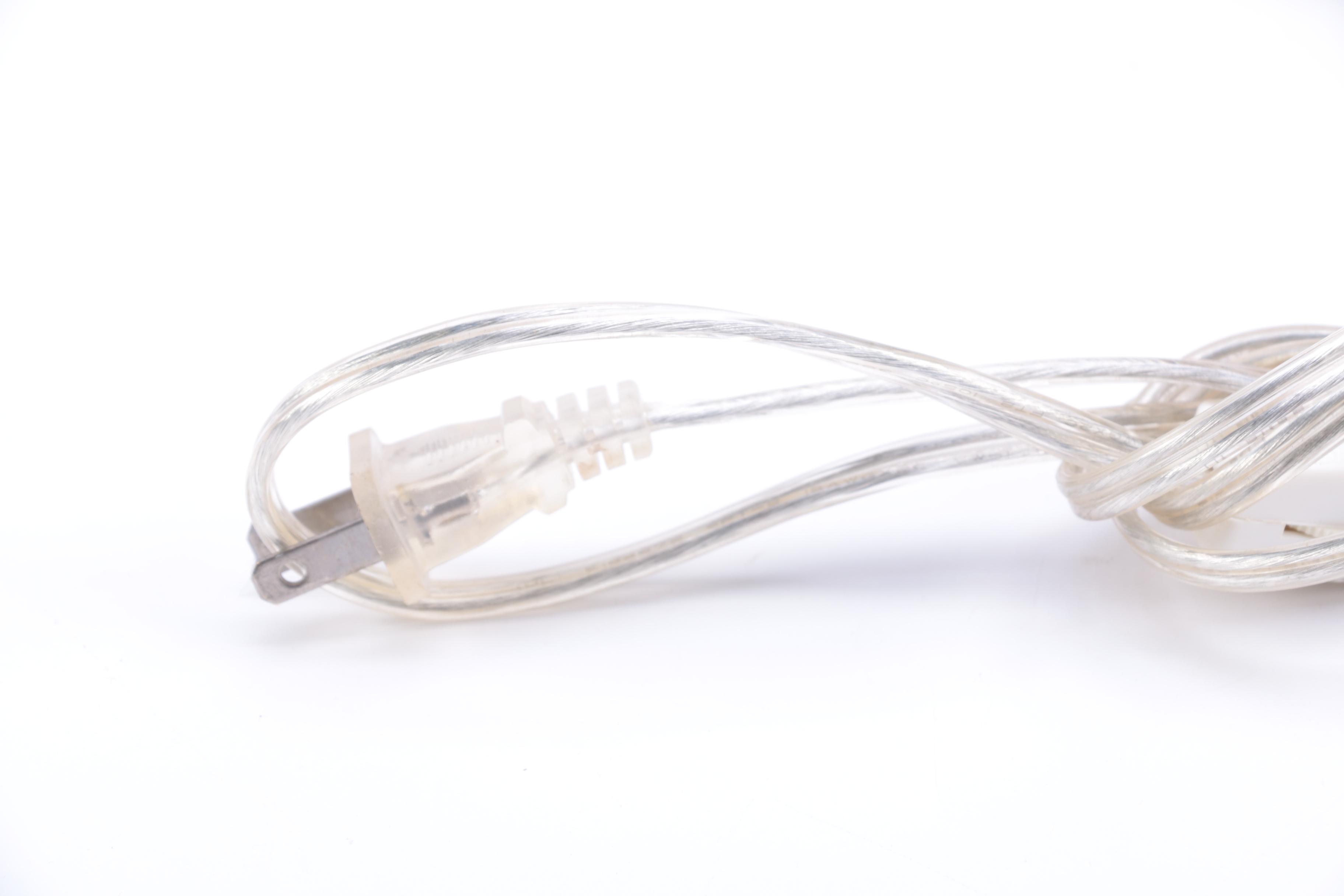 Resin-Cast Table Lamp