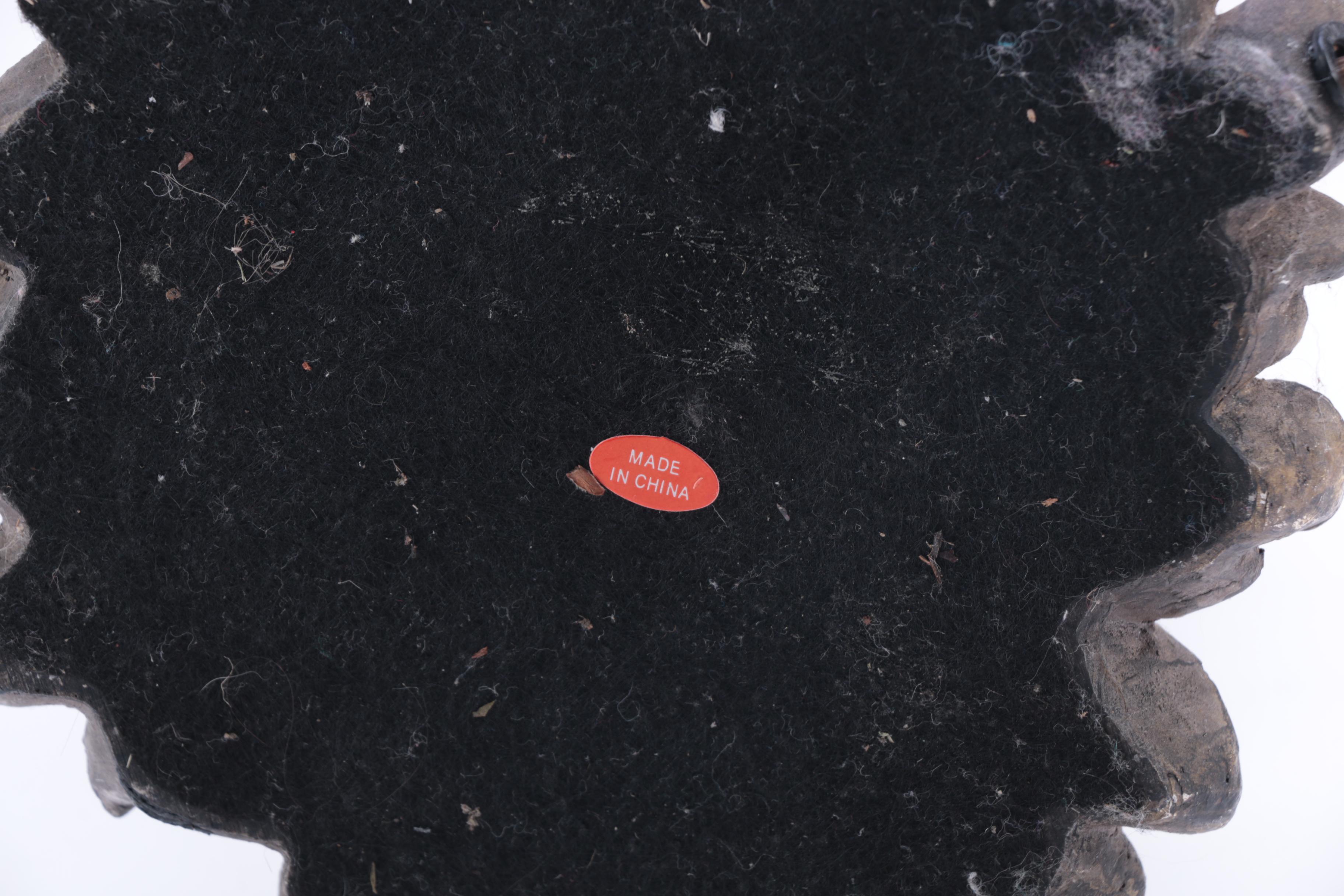 Resin-Cast Table Lamp