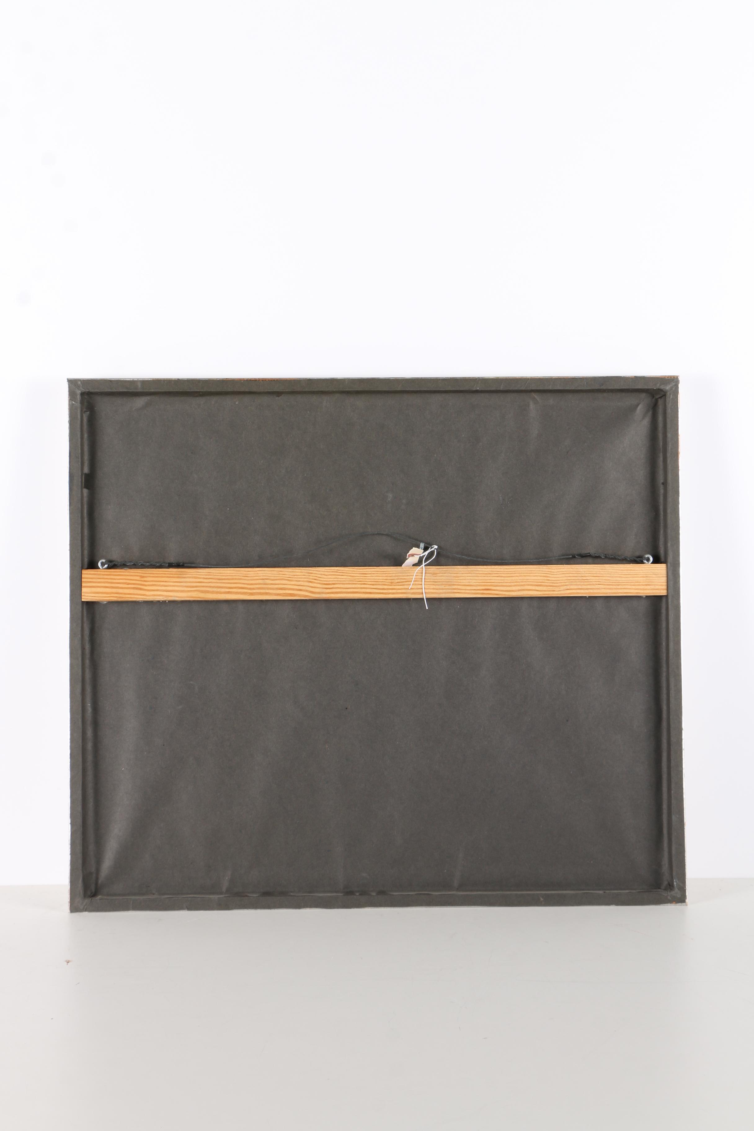 Juan Castells Martí Woodblock Print on Paper of a Caravel