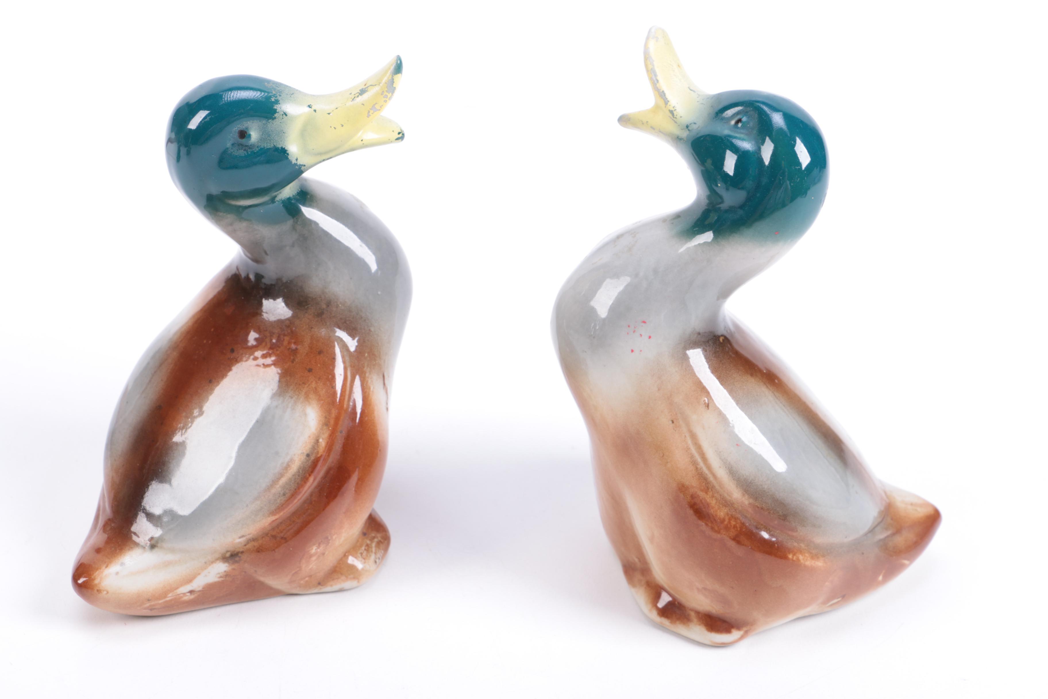 Ceramic Bird Figurines