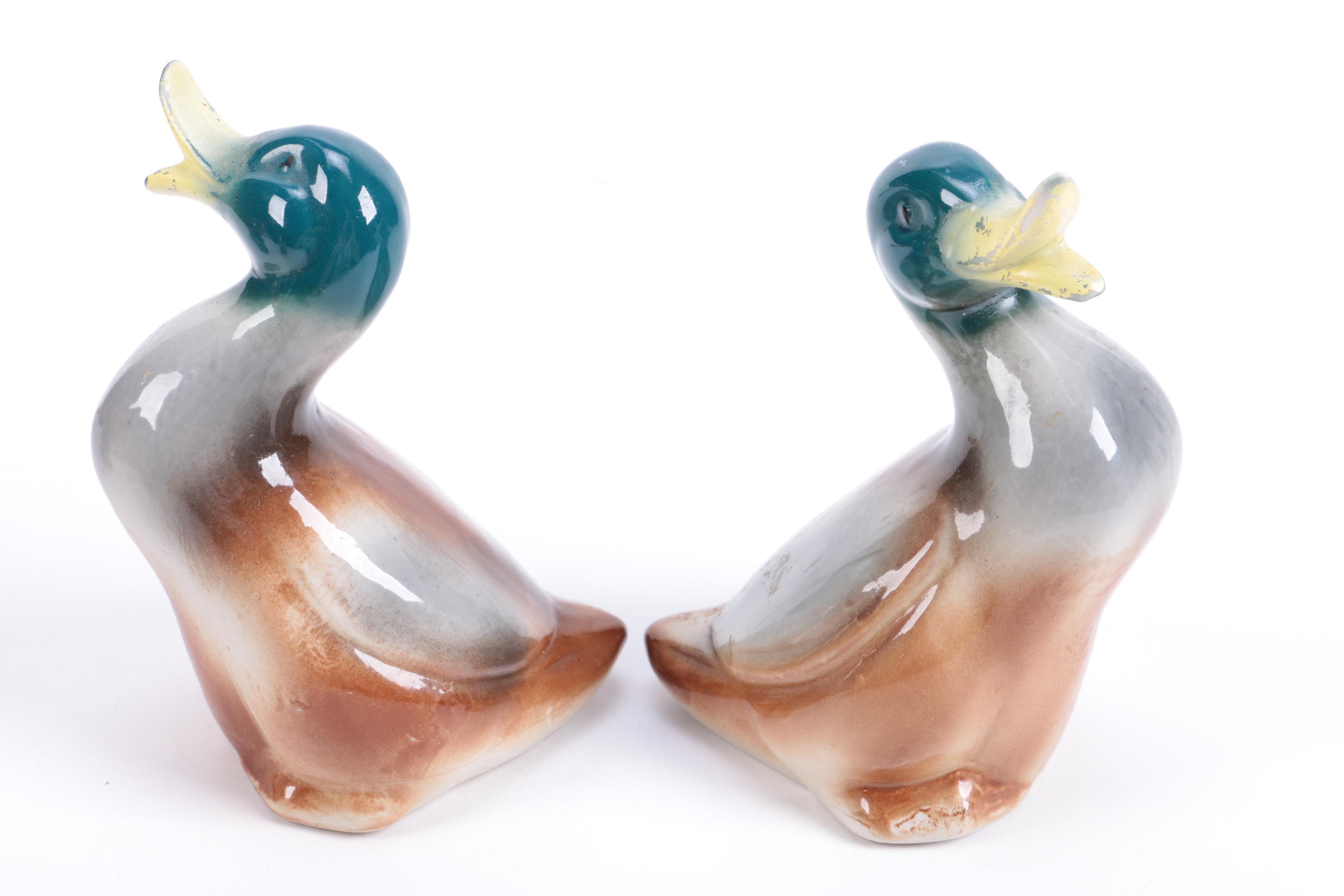 Ceramic Bird Figurines