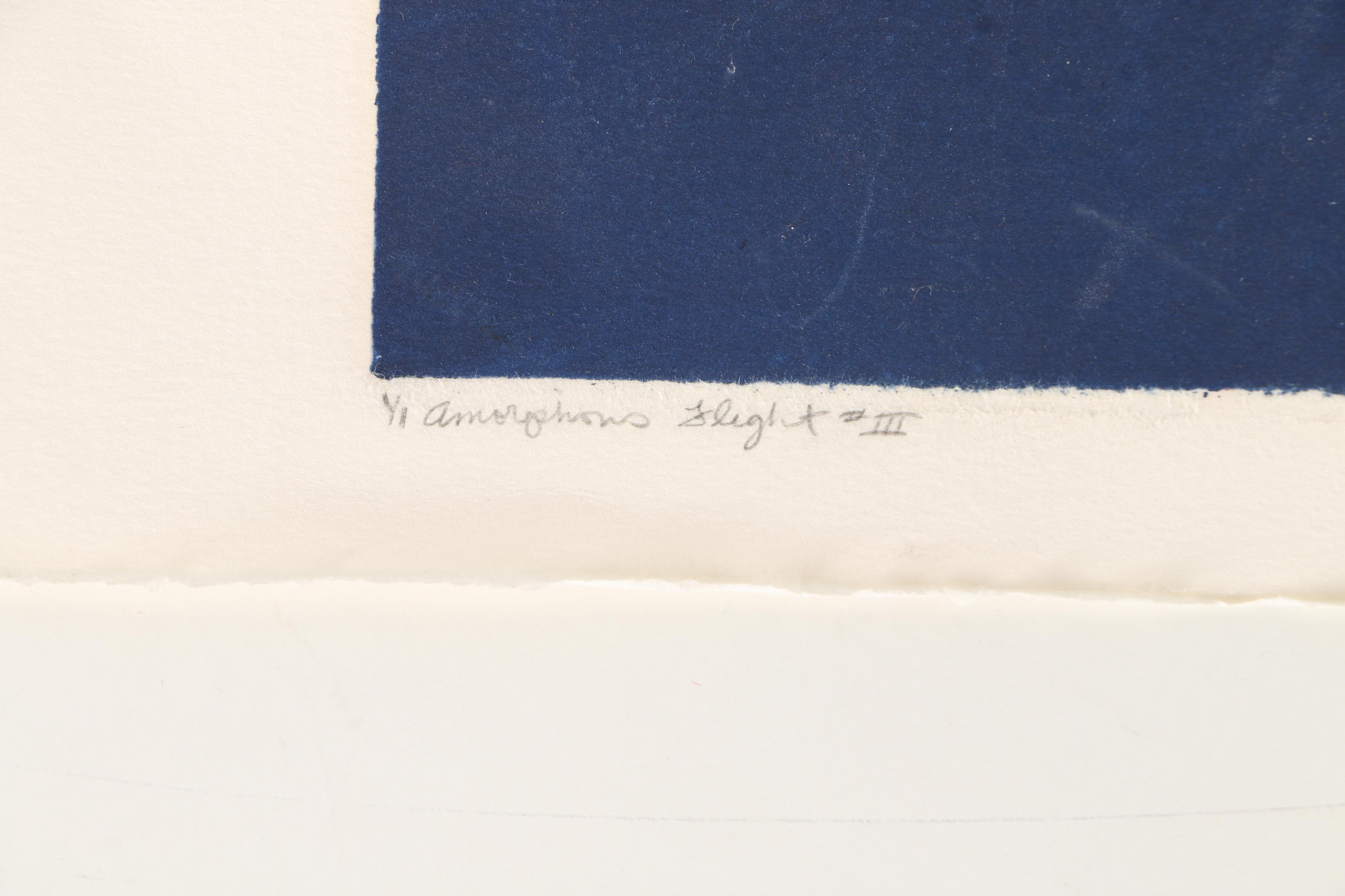 Jaya DeBaggio Monotype "Amorphous Flight #III"