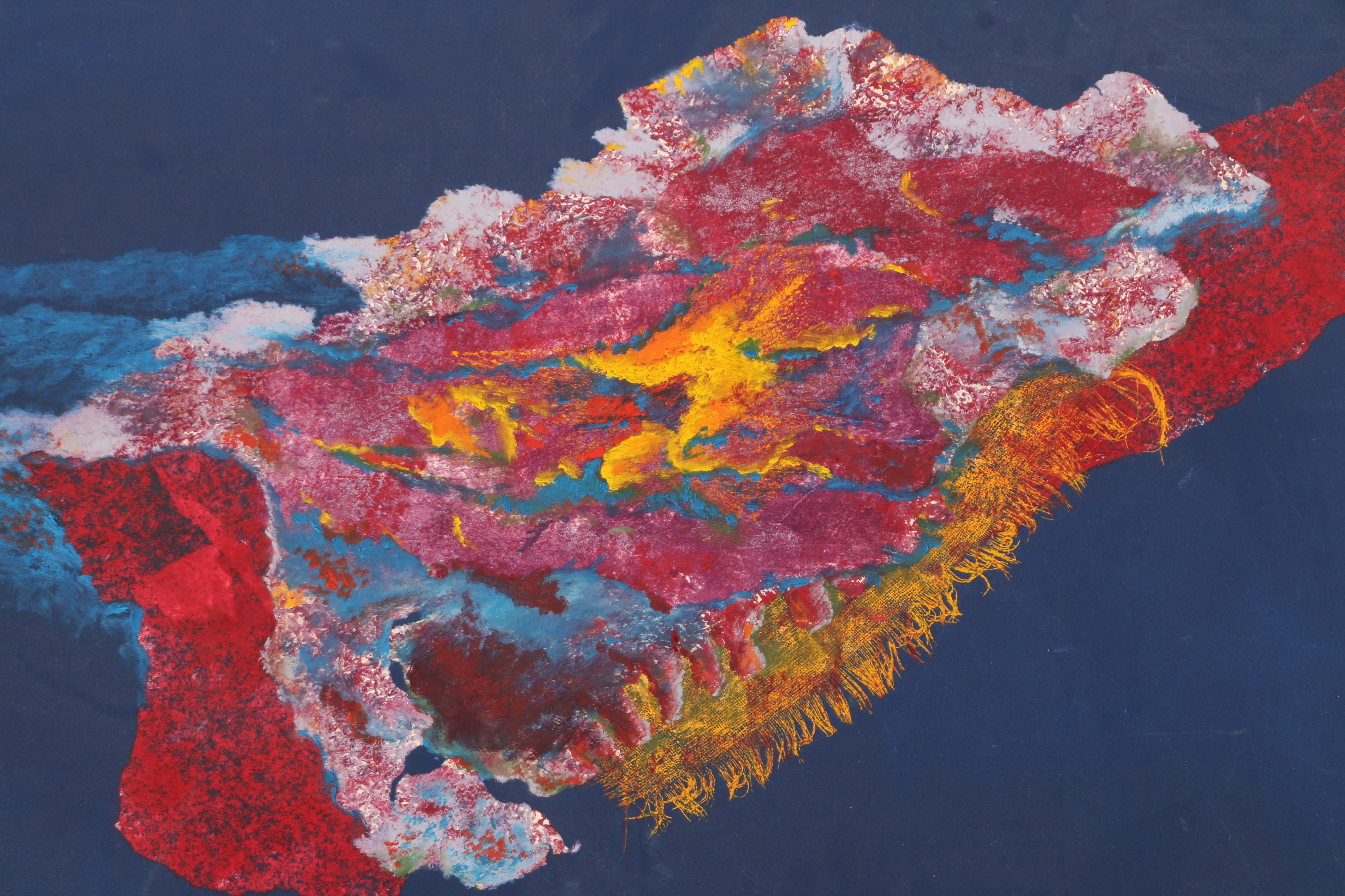 Jaya DeBaggio Monotype "Amorphous Flight #III"