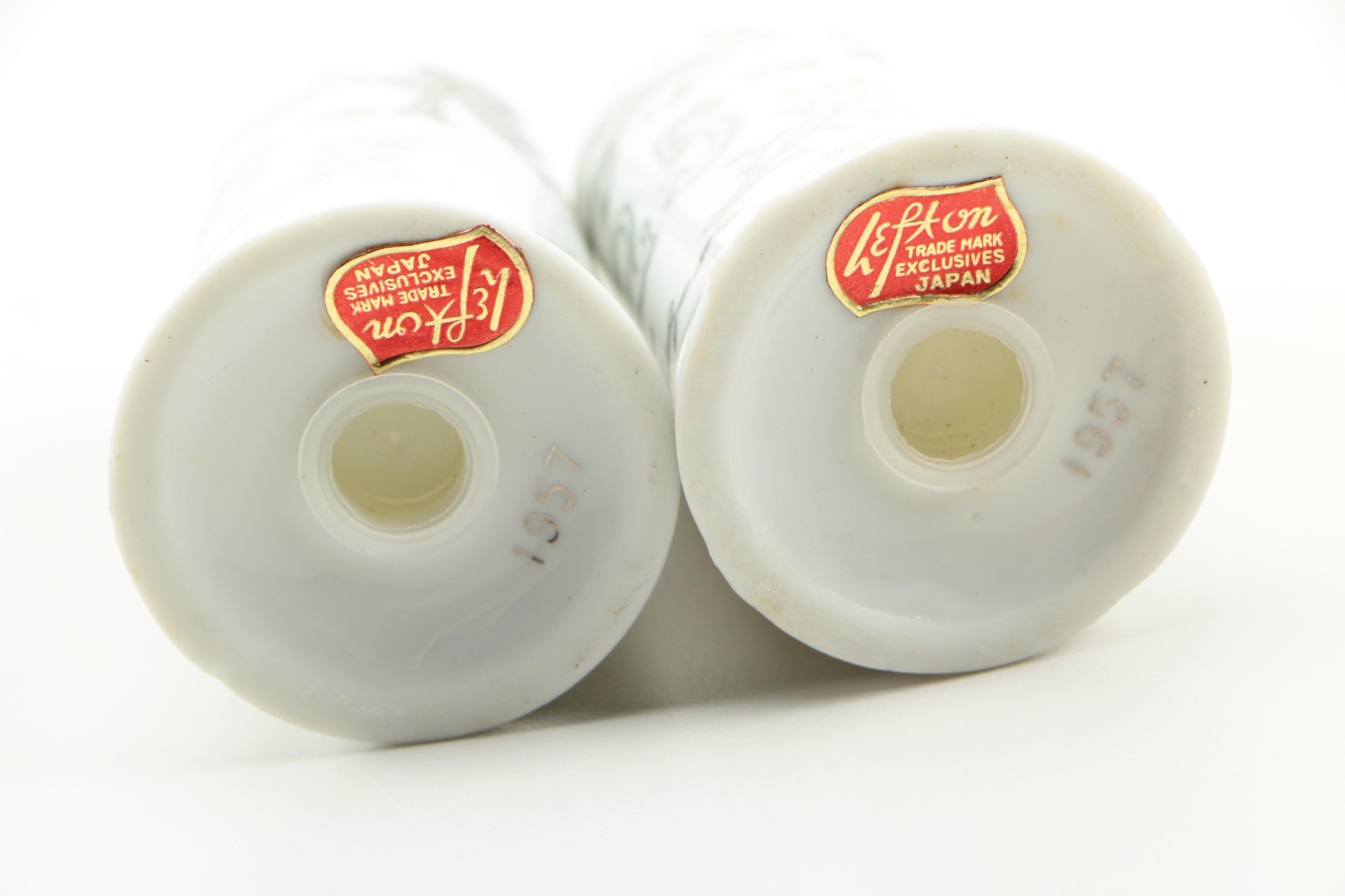 Lefton China 25th Anniversary Porcelain Serveware