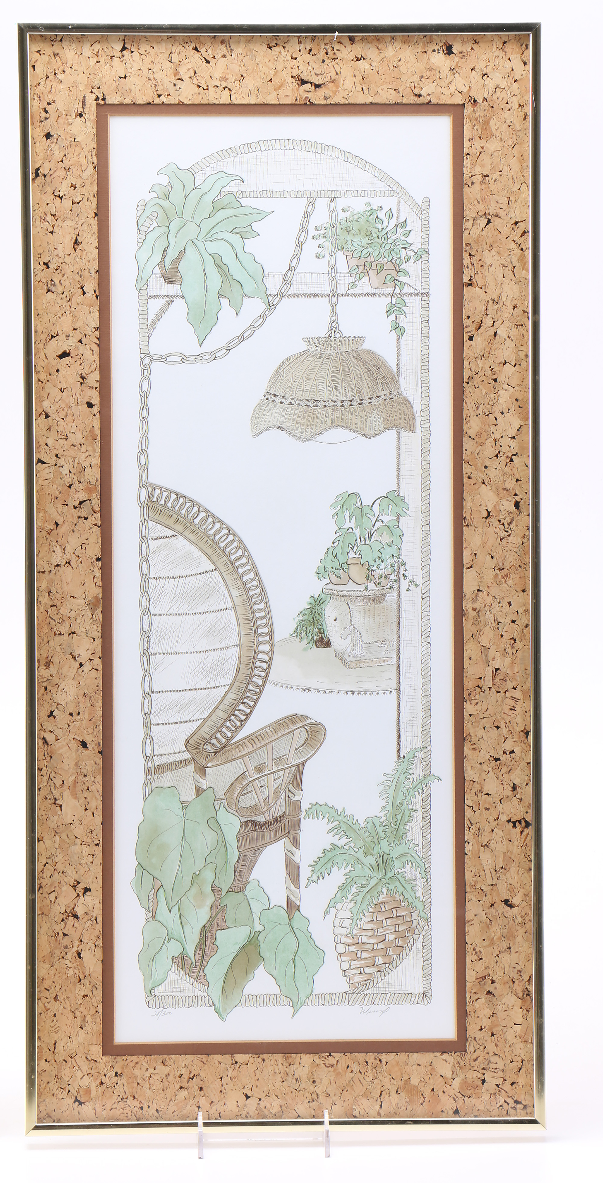 Two Offset Lithograph Prints of Home Interiors