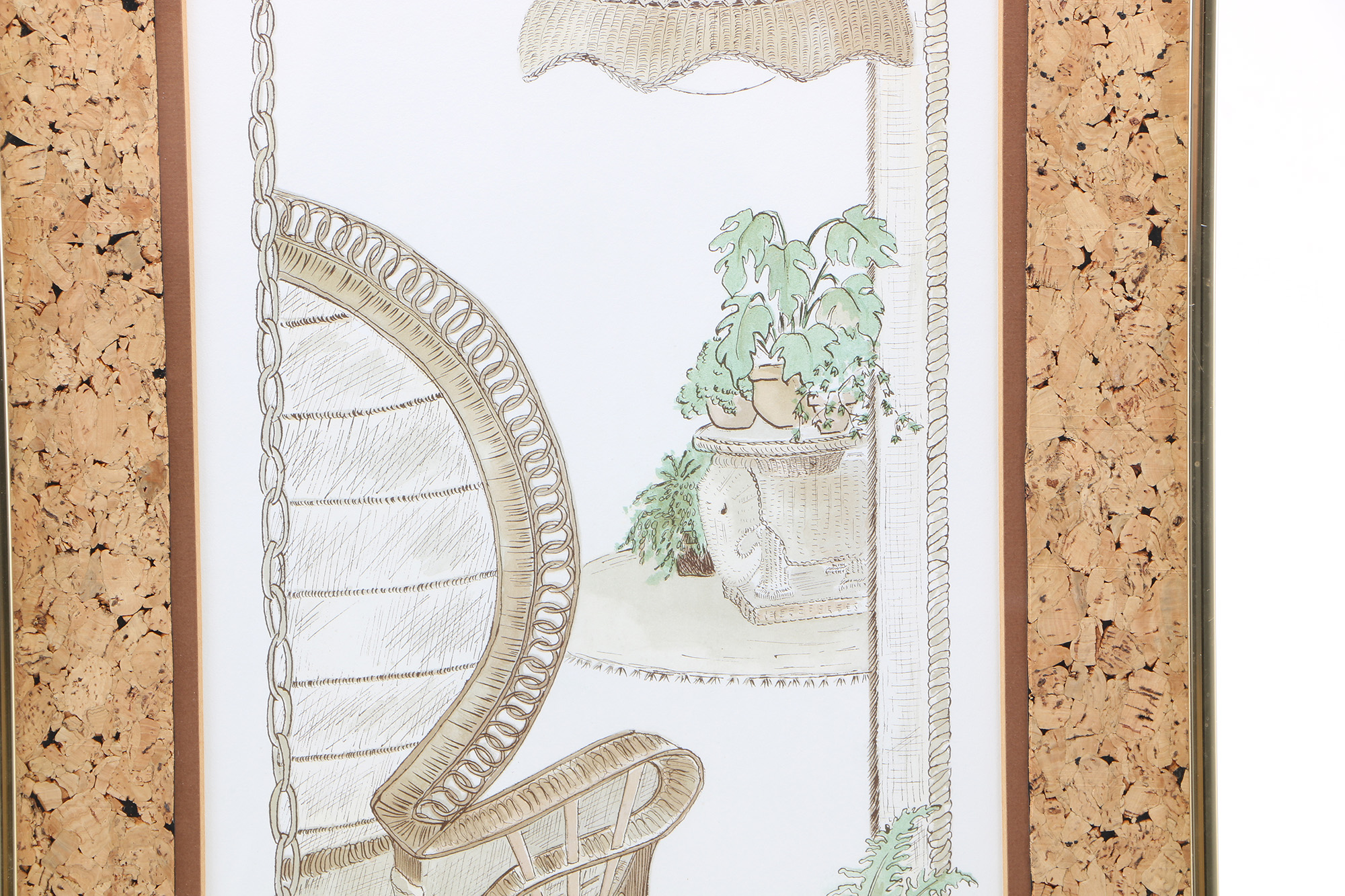 Two Offset Lithograph Prints of Home Interiors